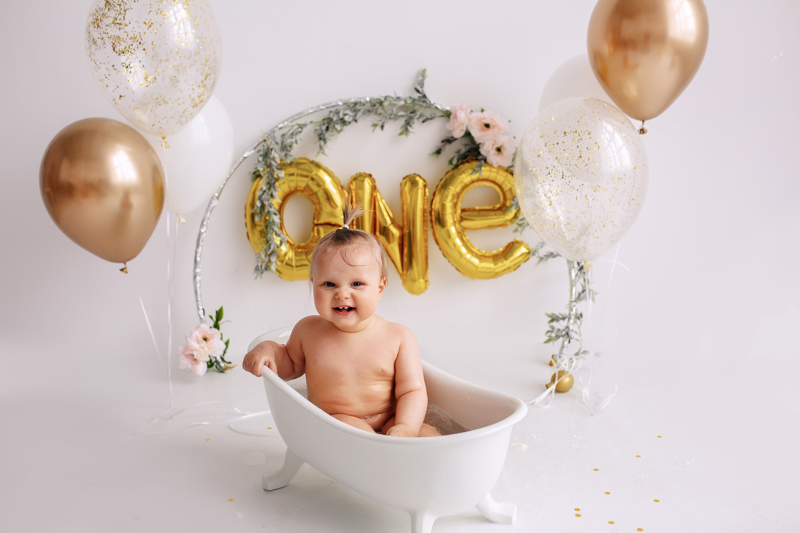 ЕВА и ВАНЯ год. Фотограф новорожденных Оксана Полевская