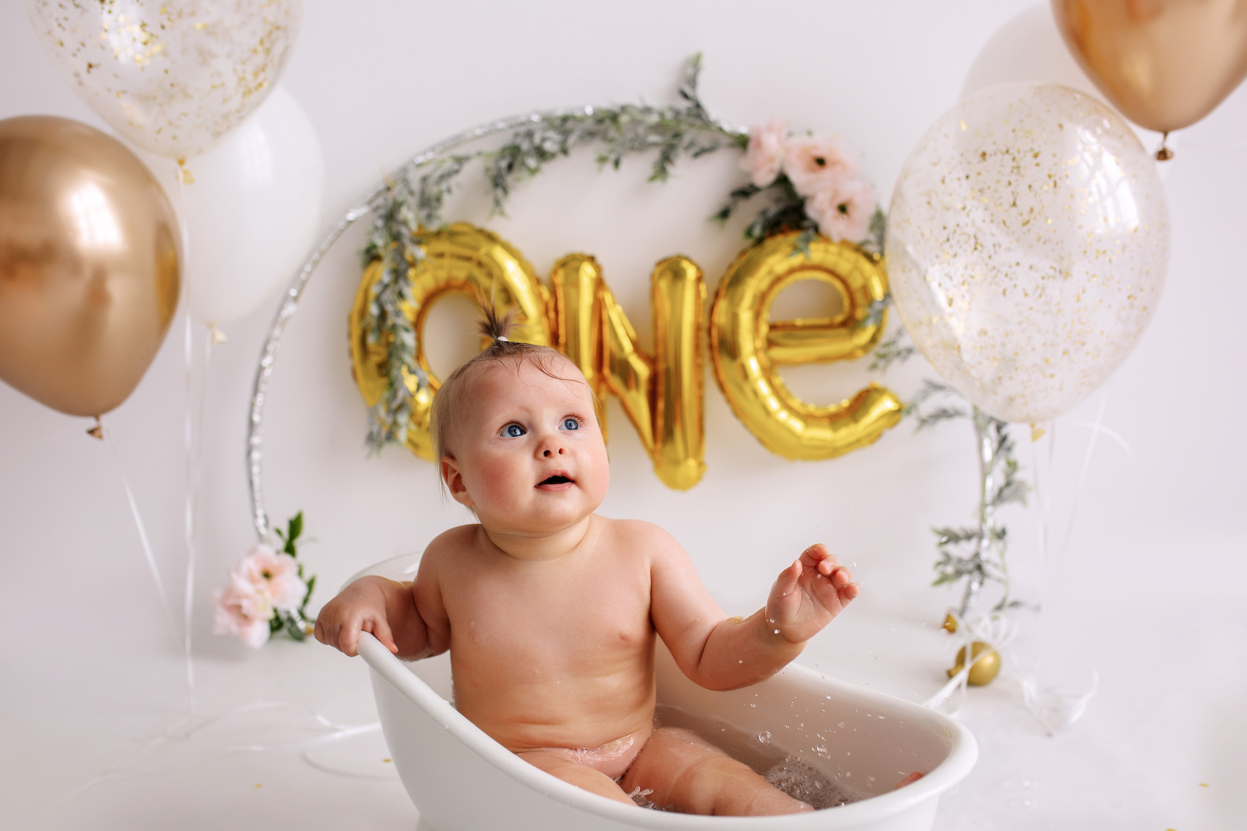 ЕВА и ВАНЯ год. Фотограф новорожденных Оксана Полевская