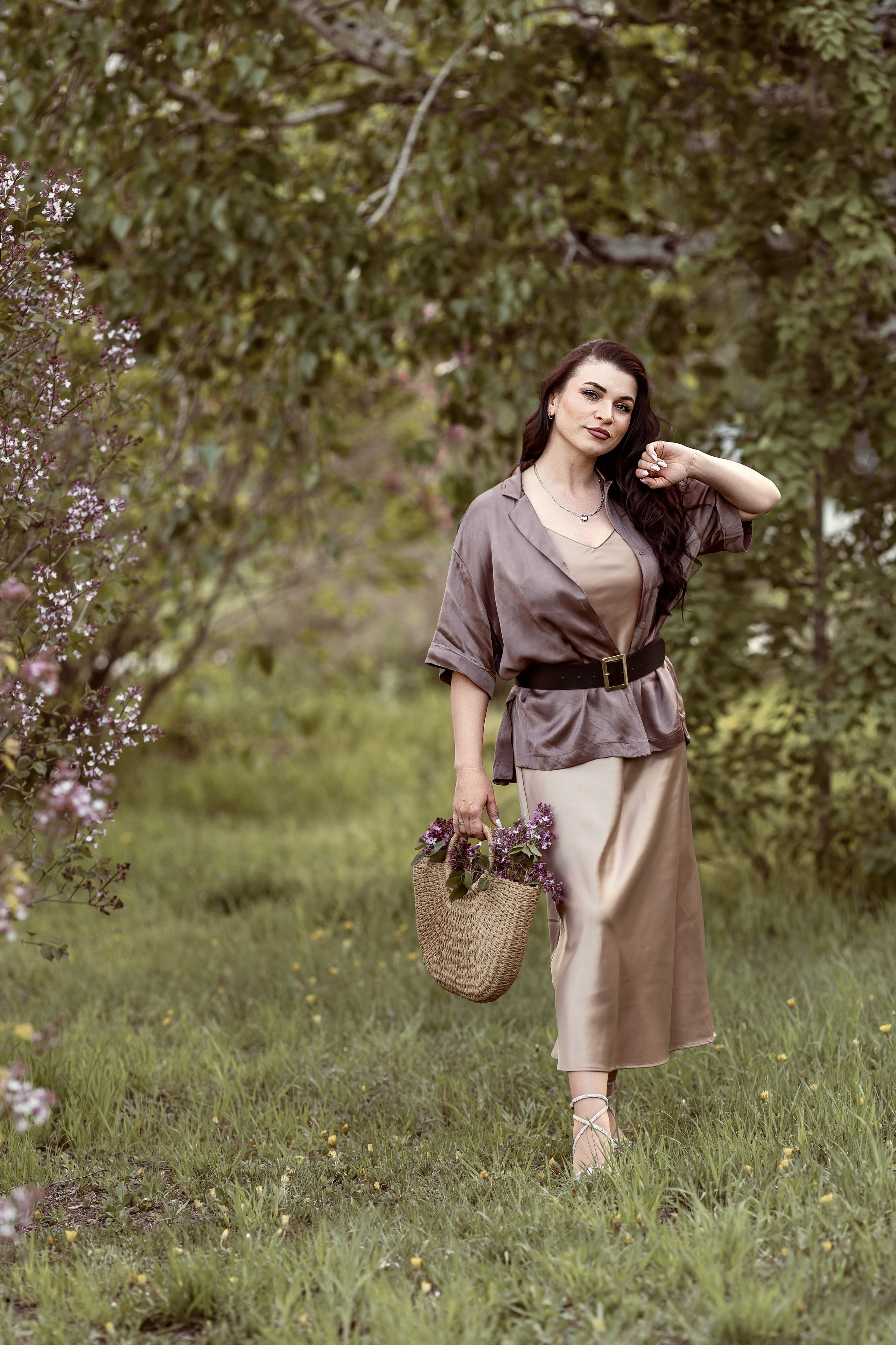 Съёмка в цветущих садах. Детский и семейный фотограф Елена Воропаева