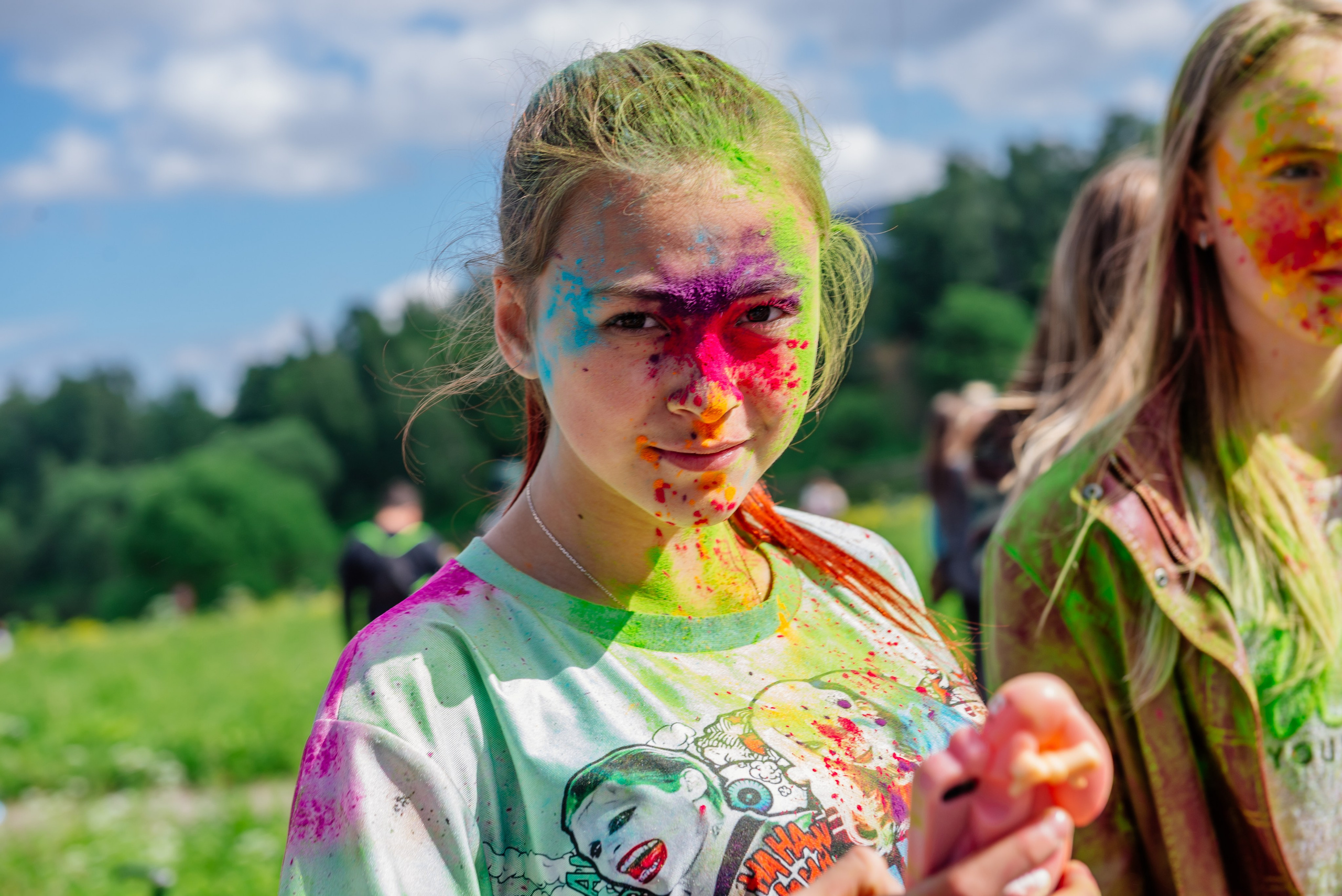 Фестиваль красок Holi. Москва, МО. Фотограф LANA STIL. Семейный, репортажный фотограф, студия. Женский, мужской портрет. Фотографирую территориально в г. Королев, Москва, МО