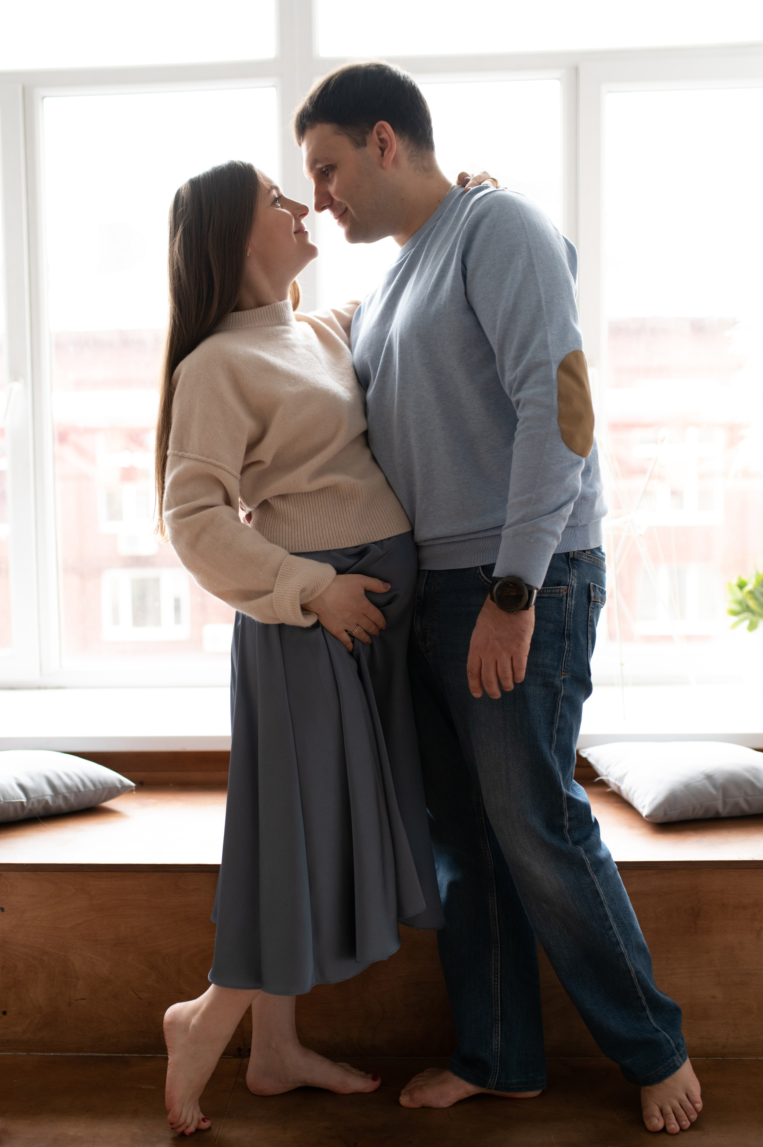 Семейная съемка в студии. Семейный фотограф в Москве Ольга Барсукова