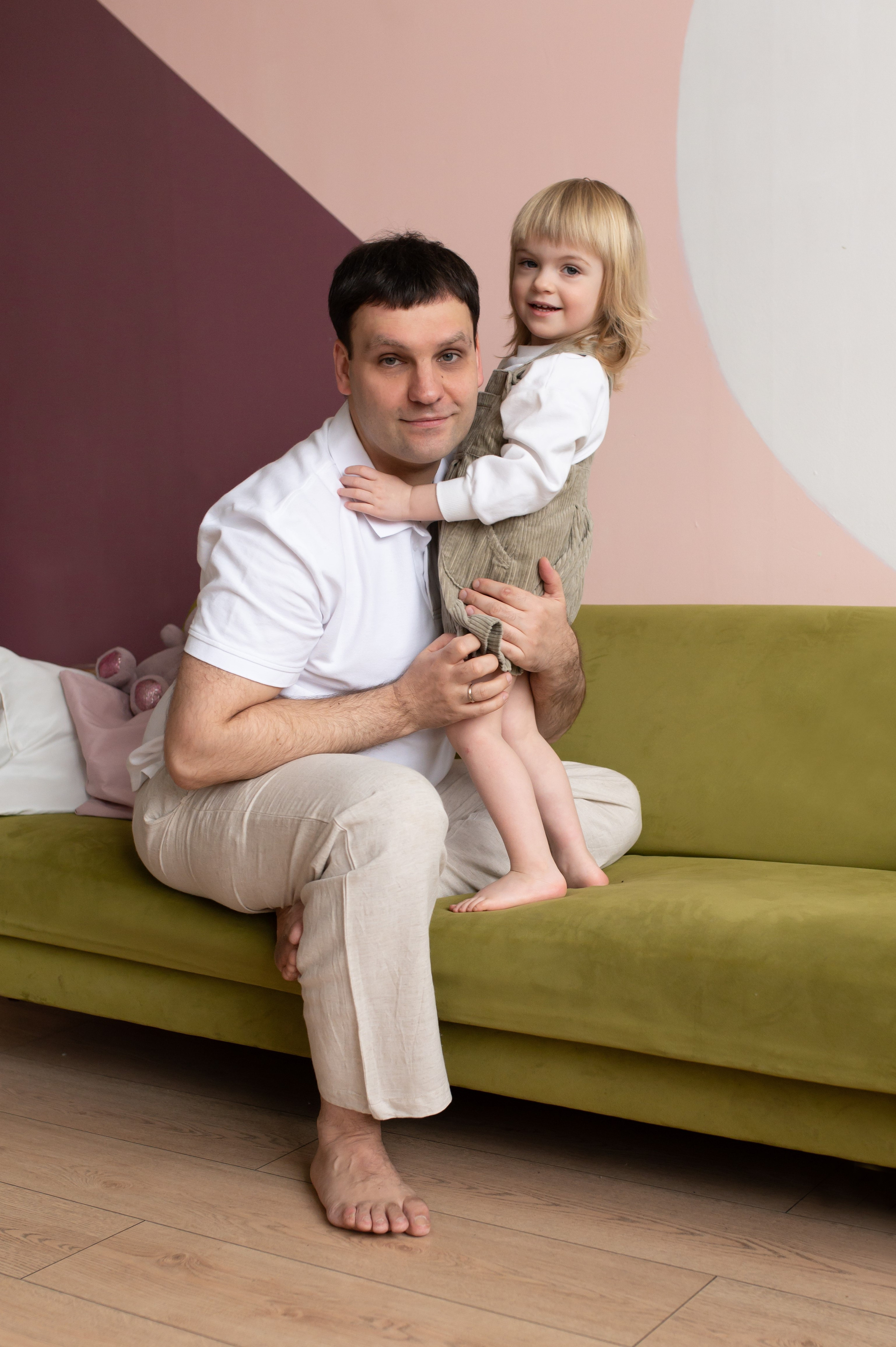 Семейная съемка в студии. Семейный фотограф в Москве Ольга Барсукова