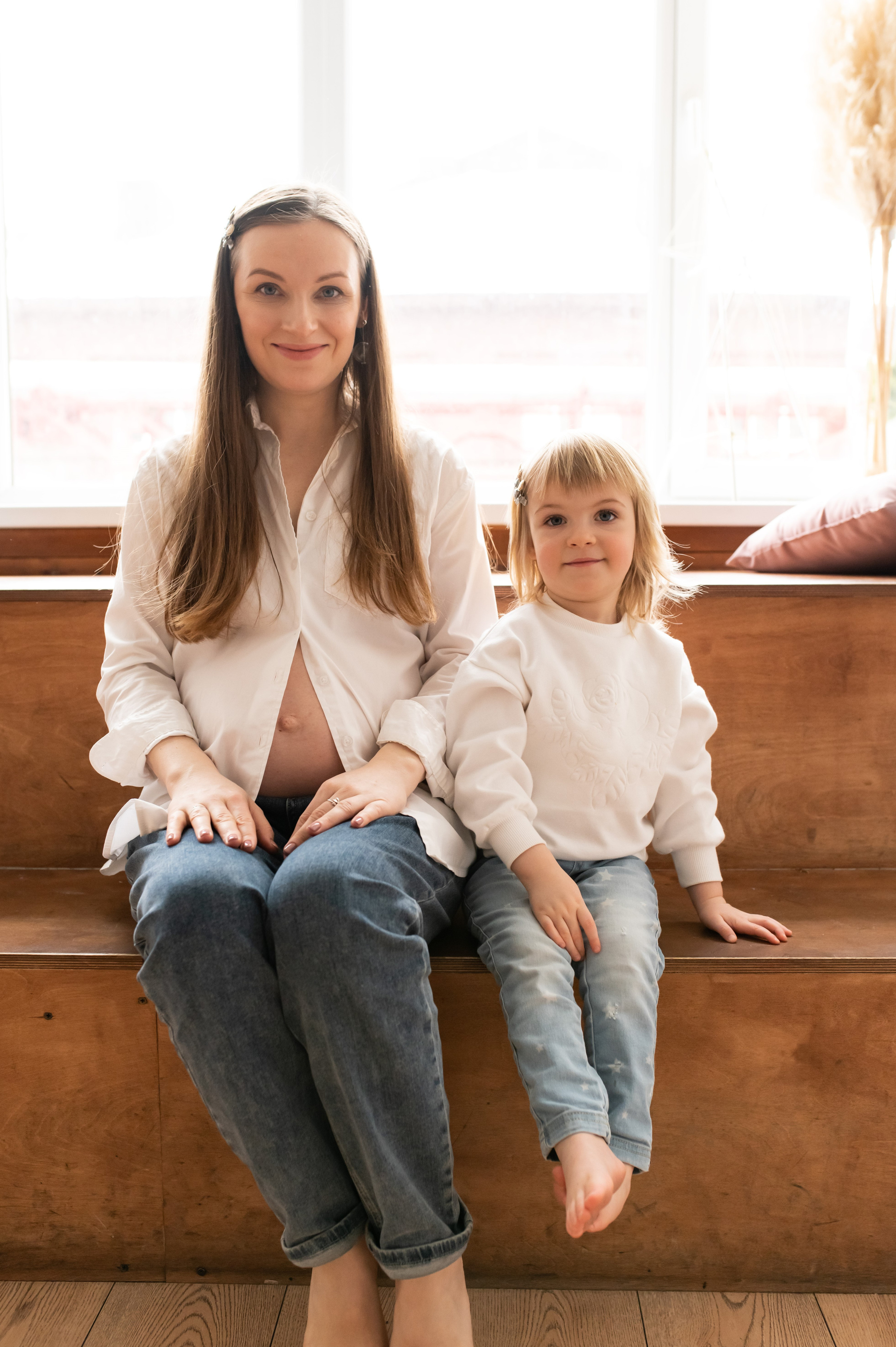 Семейная съемка в студии. Семейный фотограф в Москве Ольга Барсукова