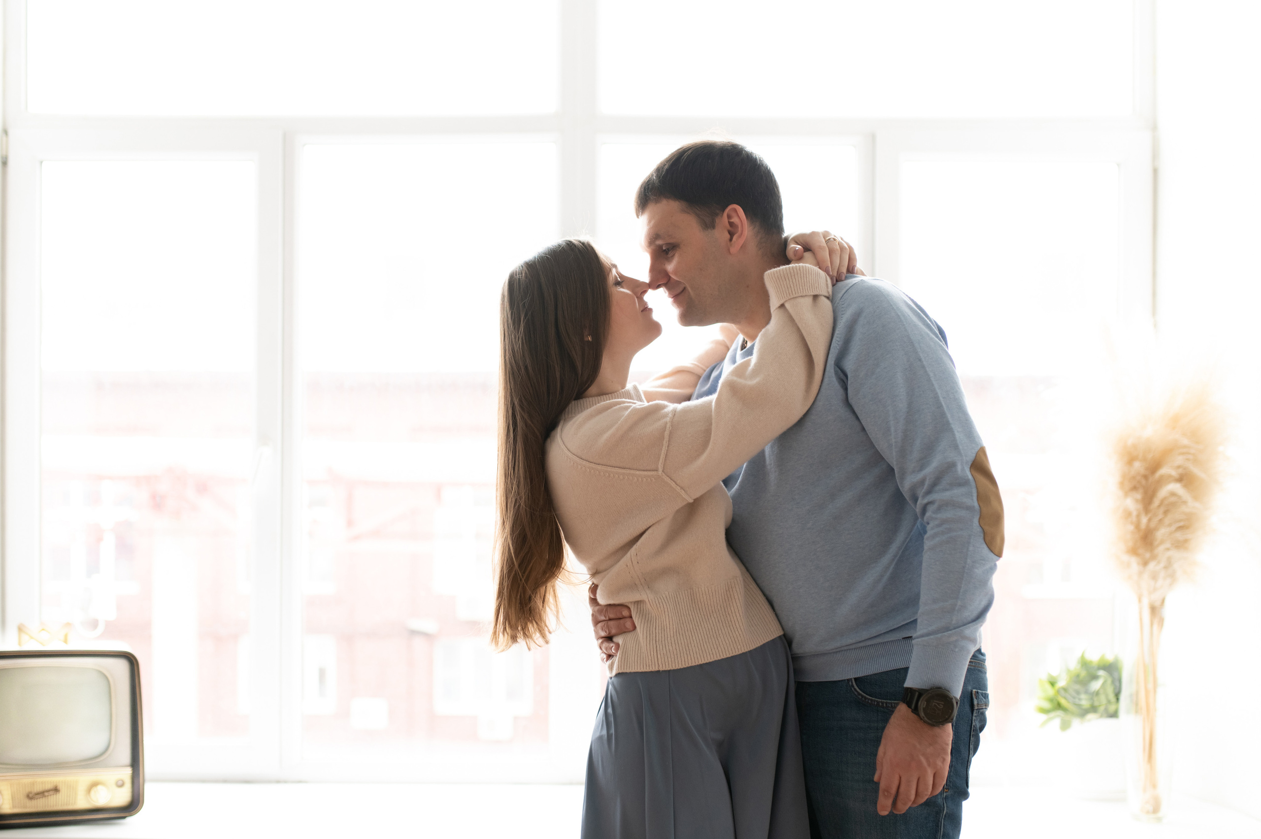 Семейная съемка в студии. Семейный фотограф в Москве Ольга Барсукова