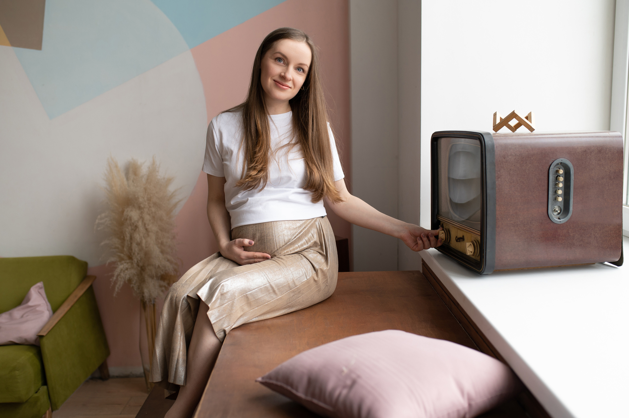 Семейная съемка в студии. Семейный фотограф в Москве Ольга Барсукова