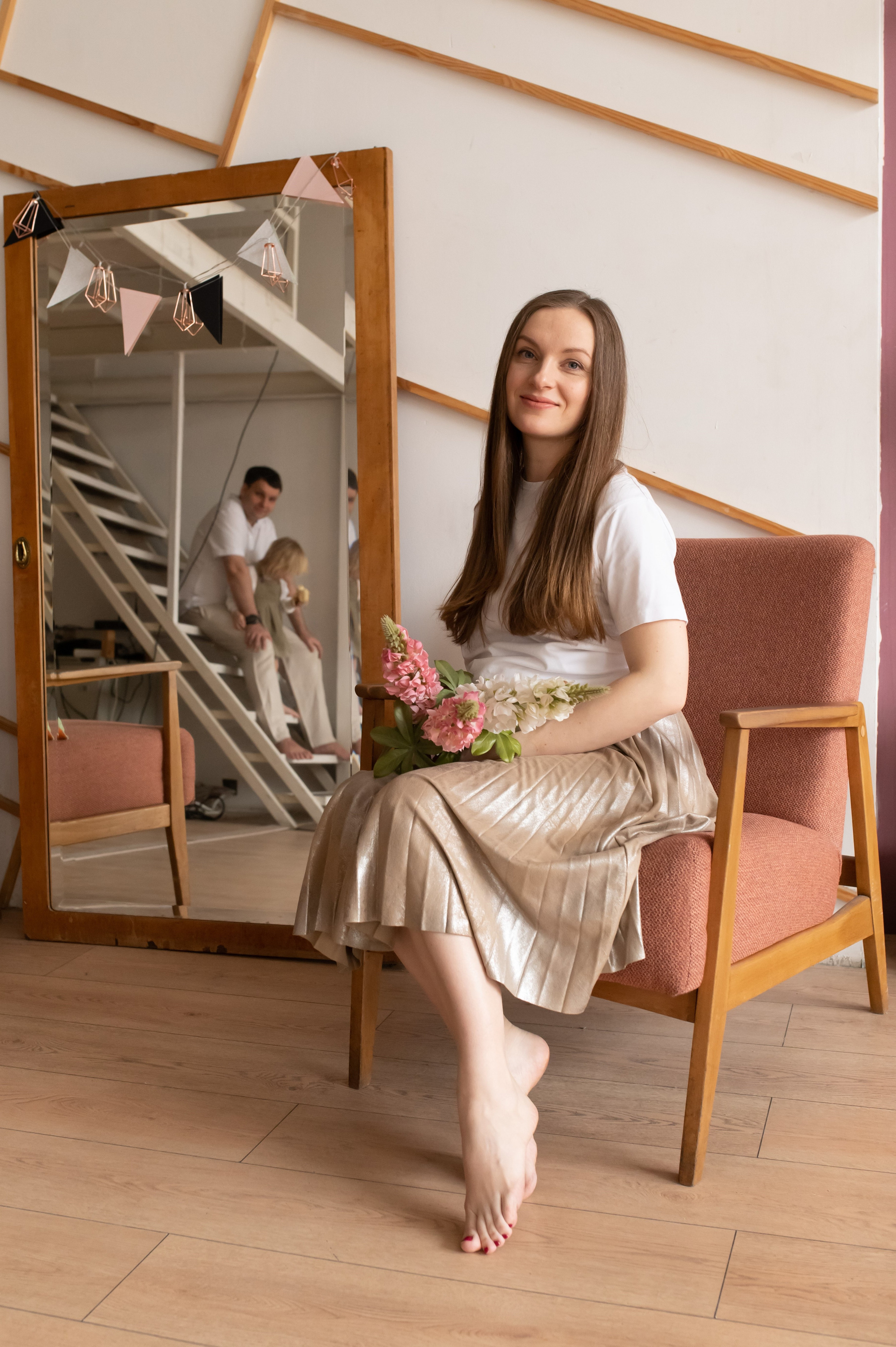 Семейная съемка в студии. Семейный фотограф в Москве Ольга Барсукова