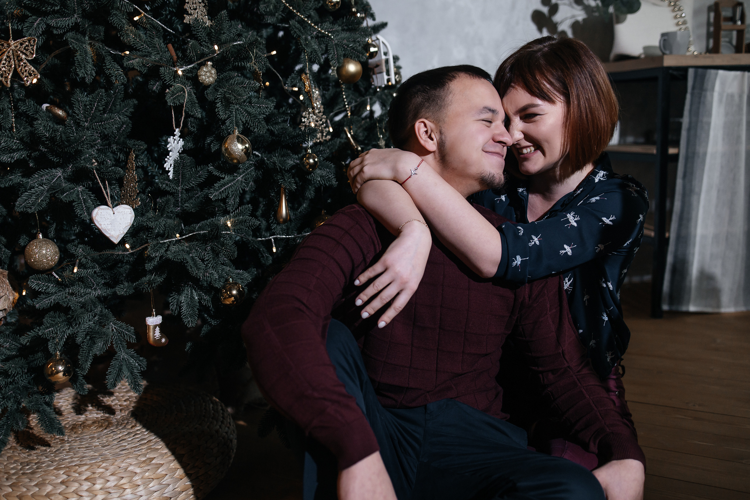 Новогодняя love story. Семейный, свадебный и портретный фотограф в Саратове Мария Засыпкина