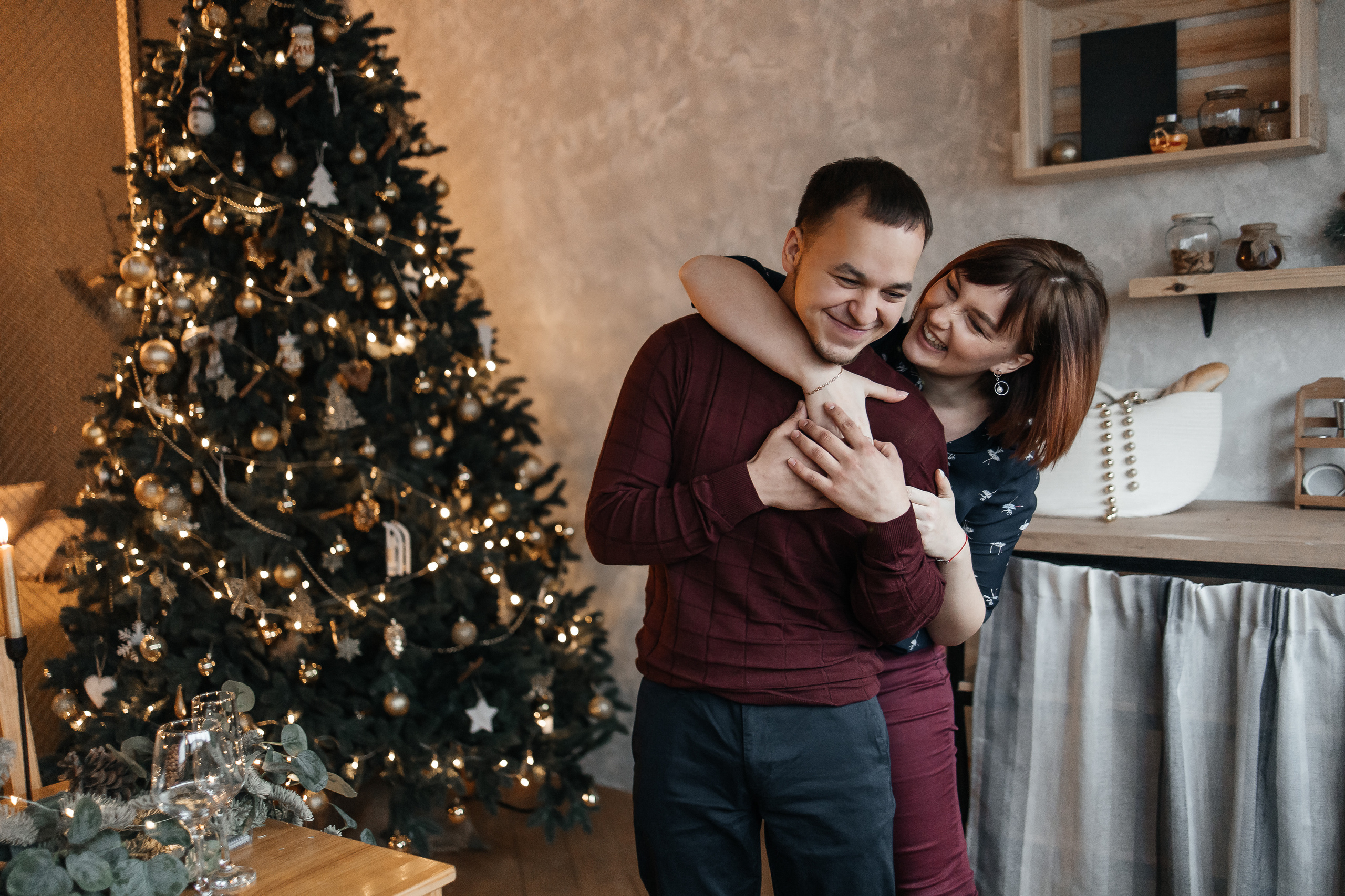Новогодняя love story. Семейный, свадебный и портретный фотограф в Саратове Мария Засыпкина