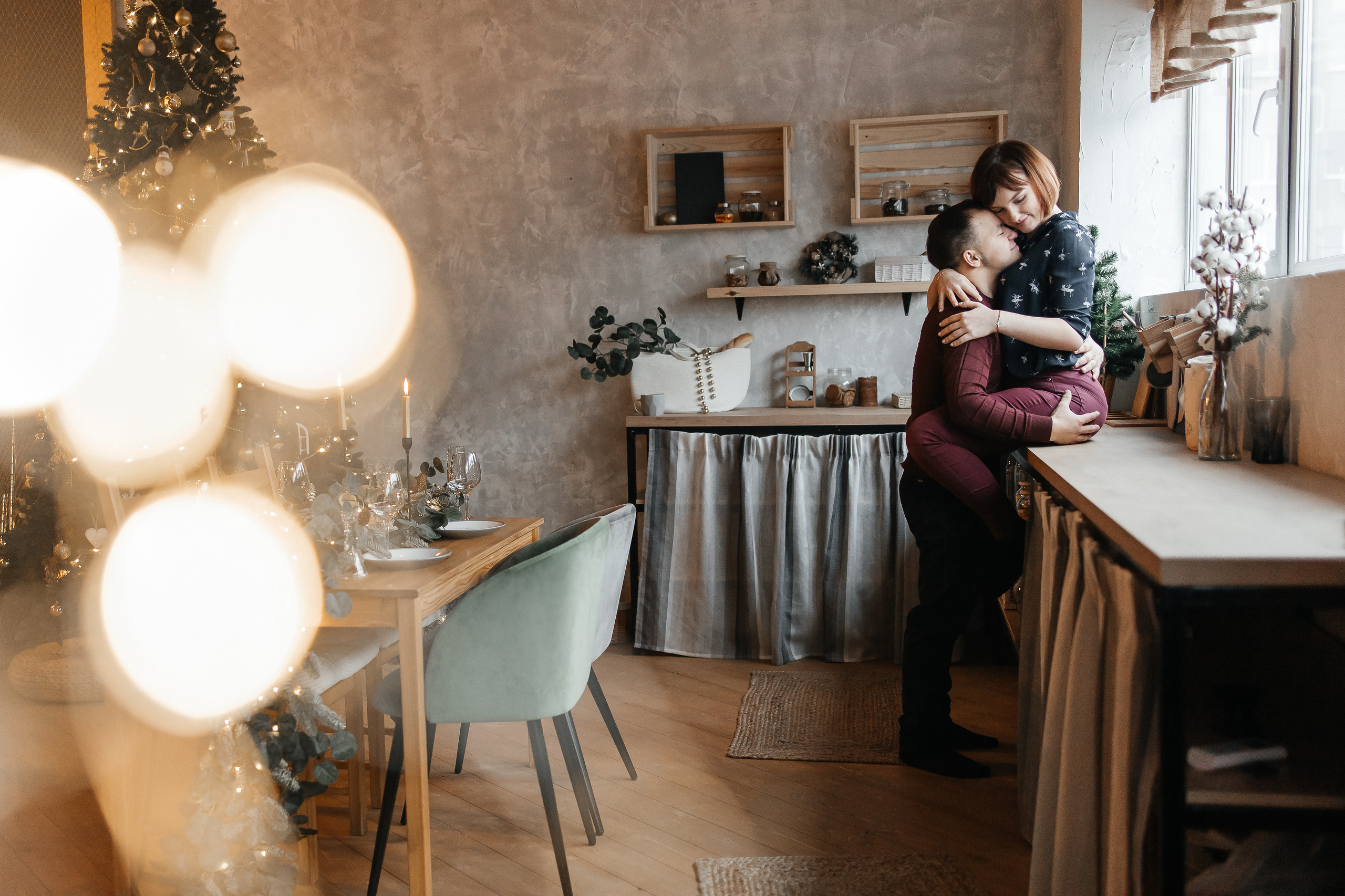 Новогодняя love story. Семейный, свадебный и портретный фотограф в Саратове Мария Засыпкина