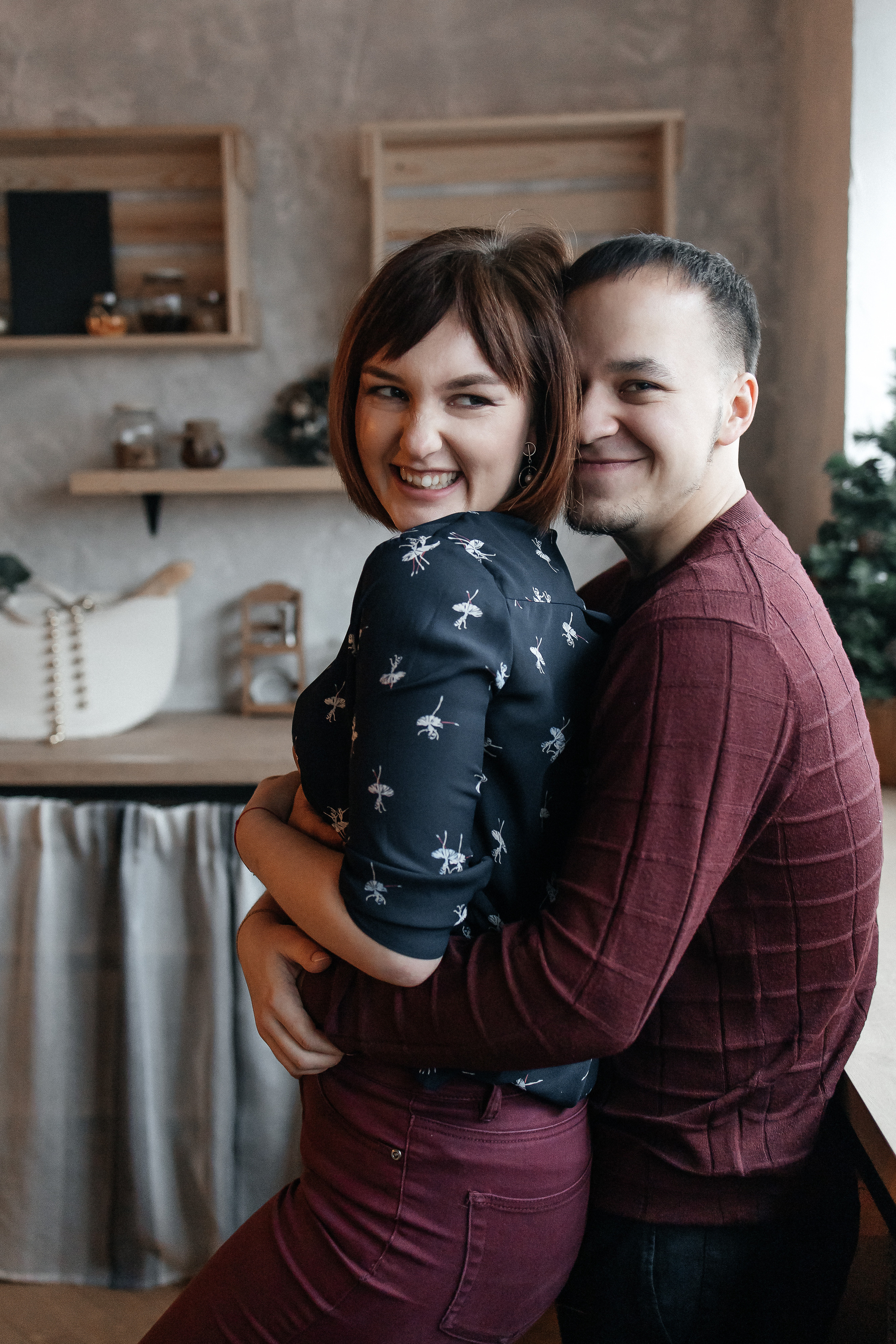 Новогодняя love story. Семейный, свадебный и портретный фотограф в Саратове Мария Засыпкина