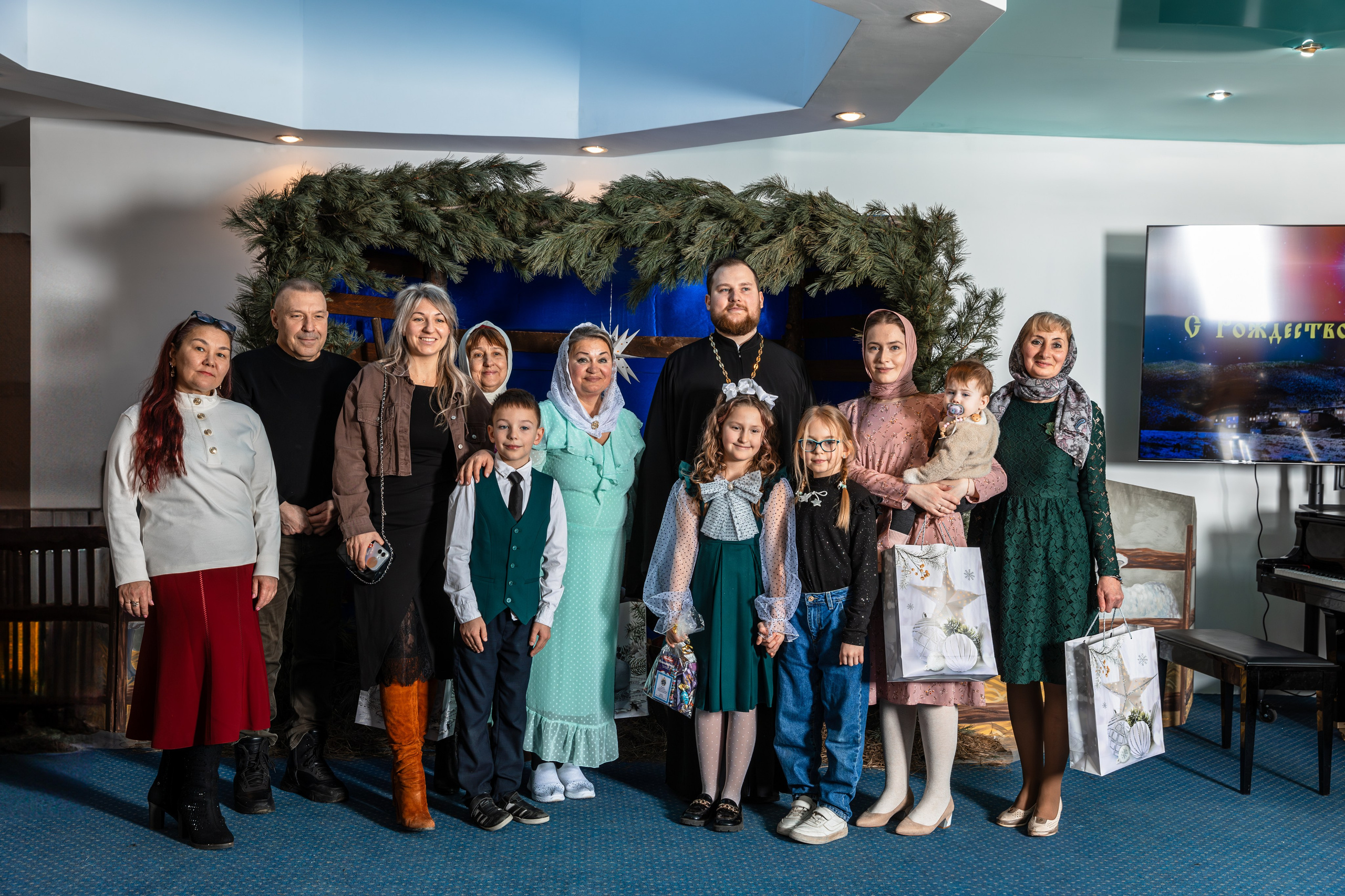 Рождество Воскресная школа 2025. Фотограф Таинств Крещение и Венчания г. Магадан Власова Ульяна