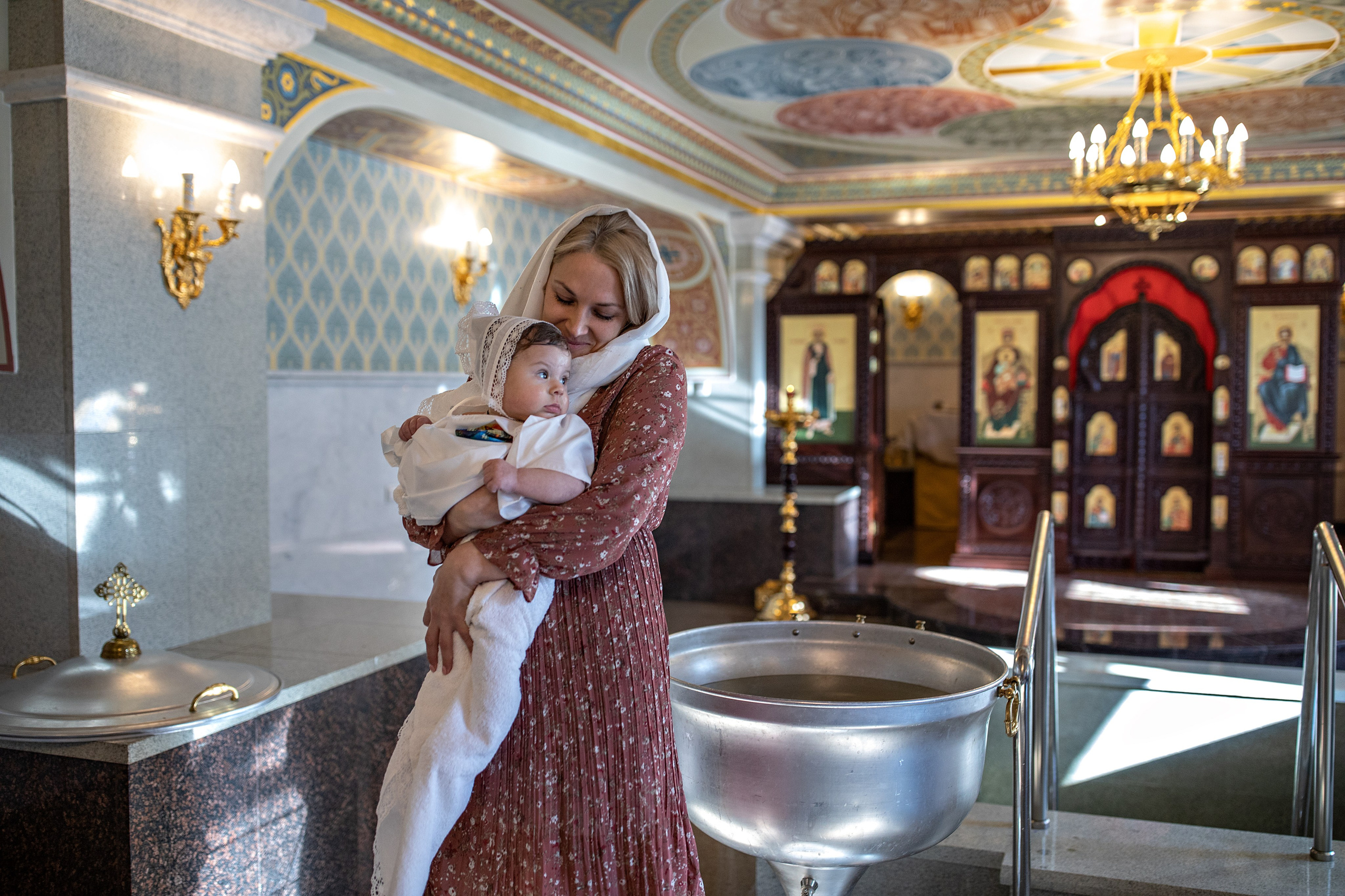 Таинство Крещения Мелиссы 2020. Фотограф Таинств Крещение и Венчания г. Магадан Власова Ульяна