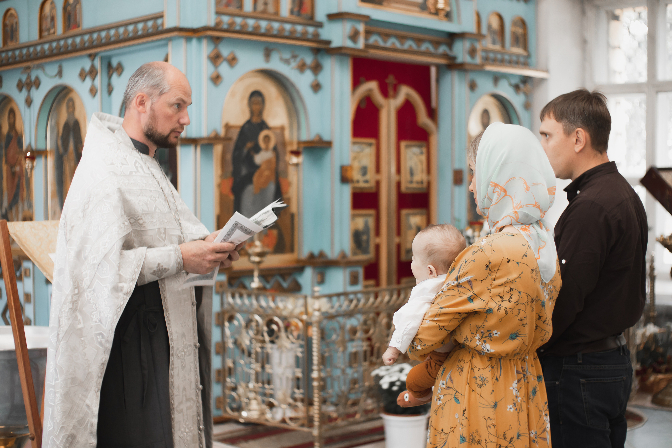 Крещение Ильи. Фотограф Елизавета Князева Сергиев Посад, Москва