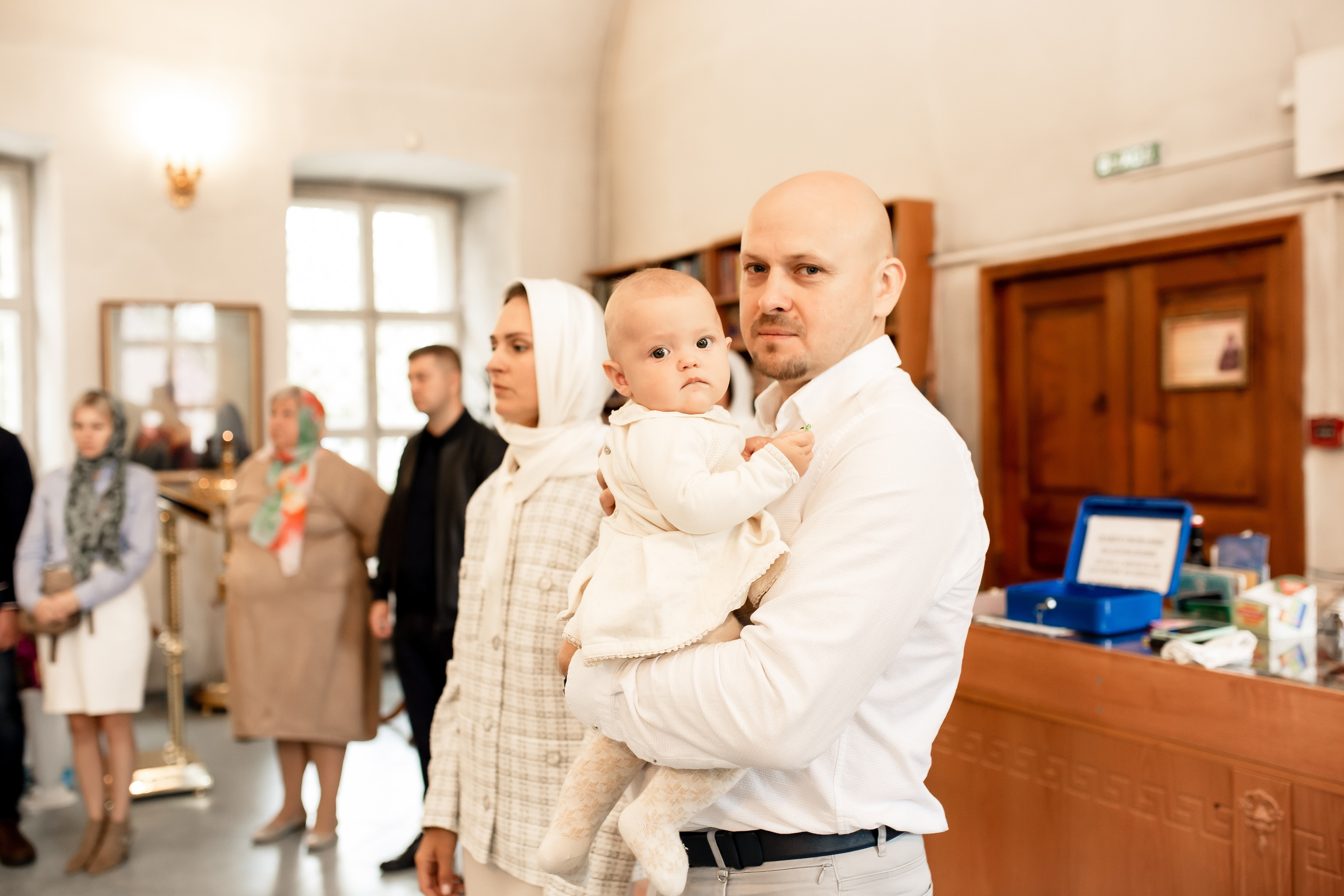 Крещение Вероники. Фотограф Елизавета Князева Сергиев Посад, Москва