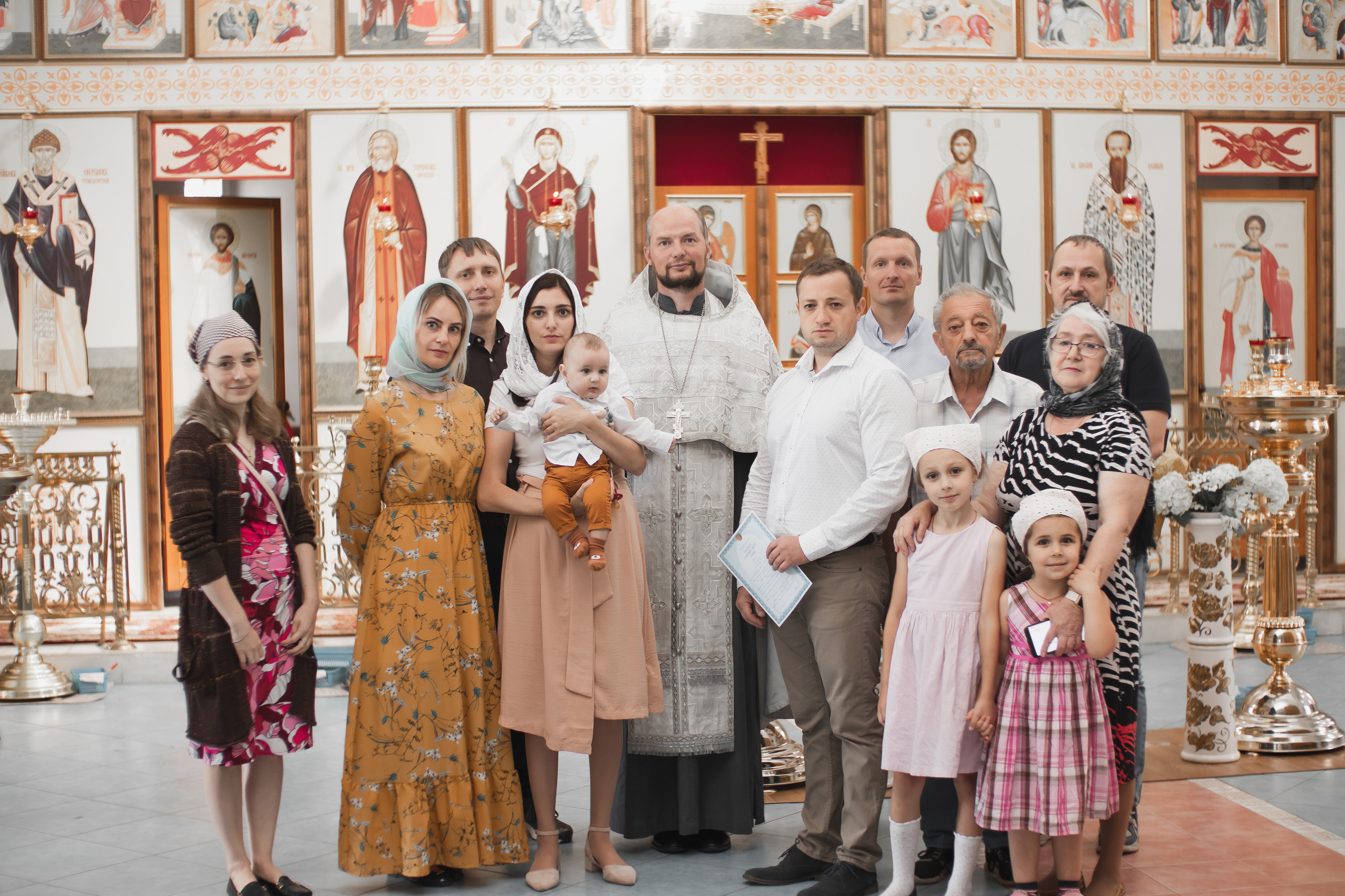 Крещение Ильи. Фотограф Елизавета Князева Сергиев Посад, Москва