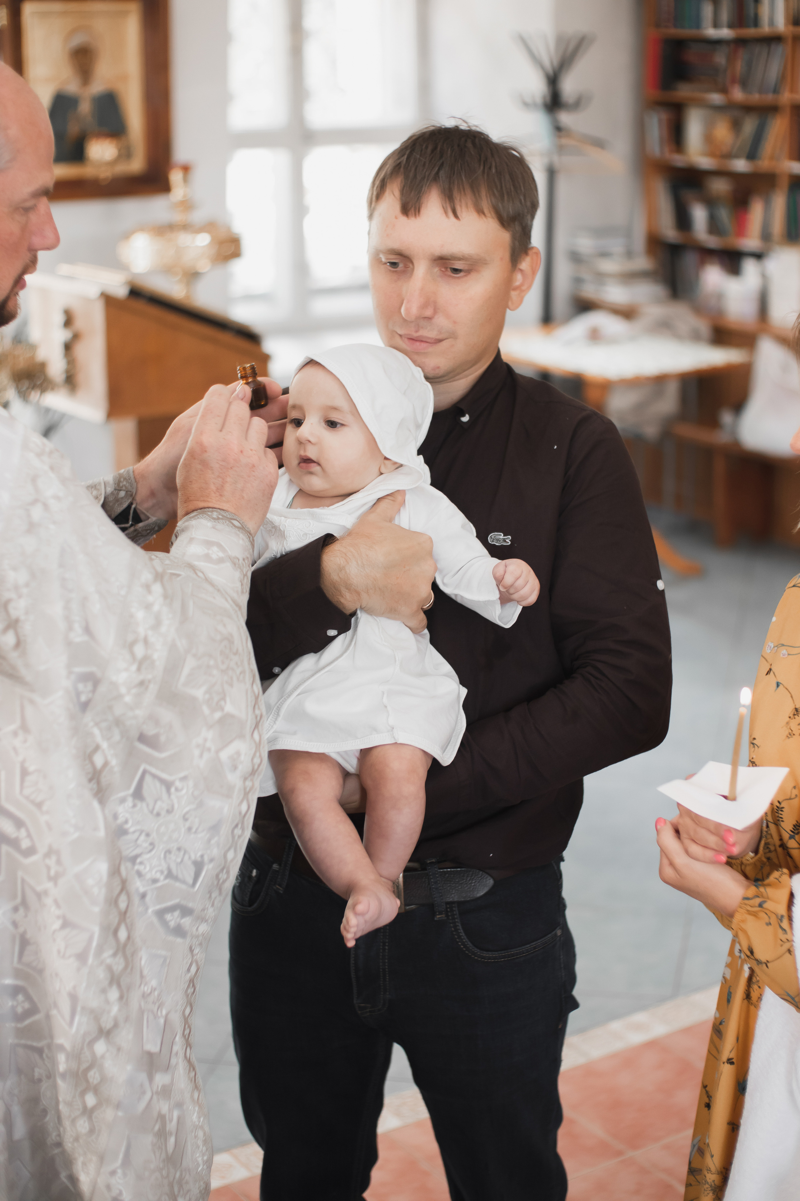 Крещение Ильи. Фотограф Елизавета Князева Сергиев Посад, Москва