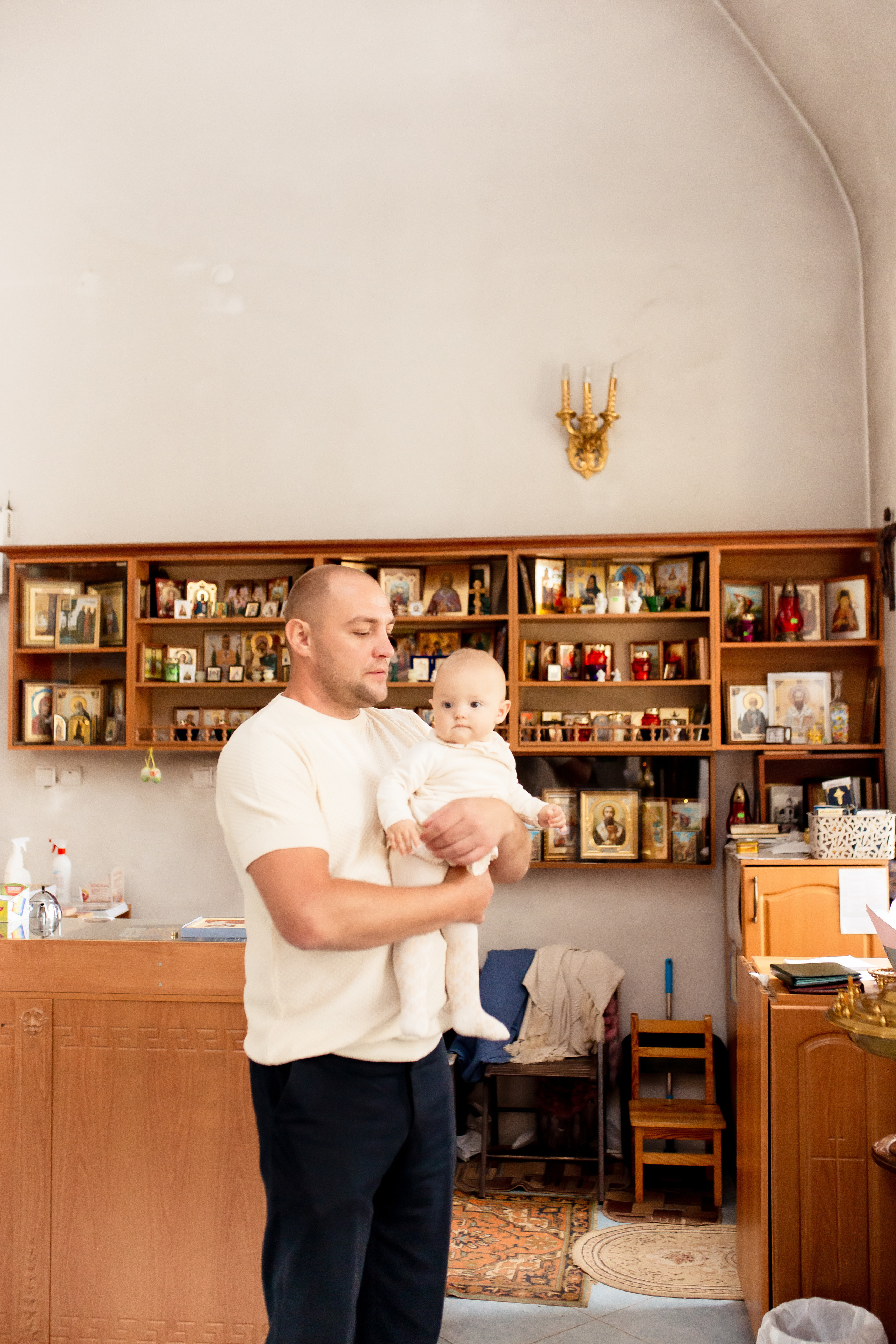 Крещение Вероники. Фотограф Елизавета Князева Сергиев Посад, Москва
