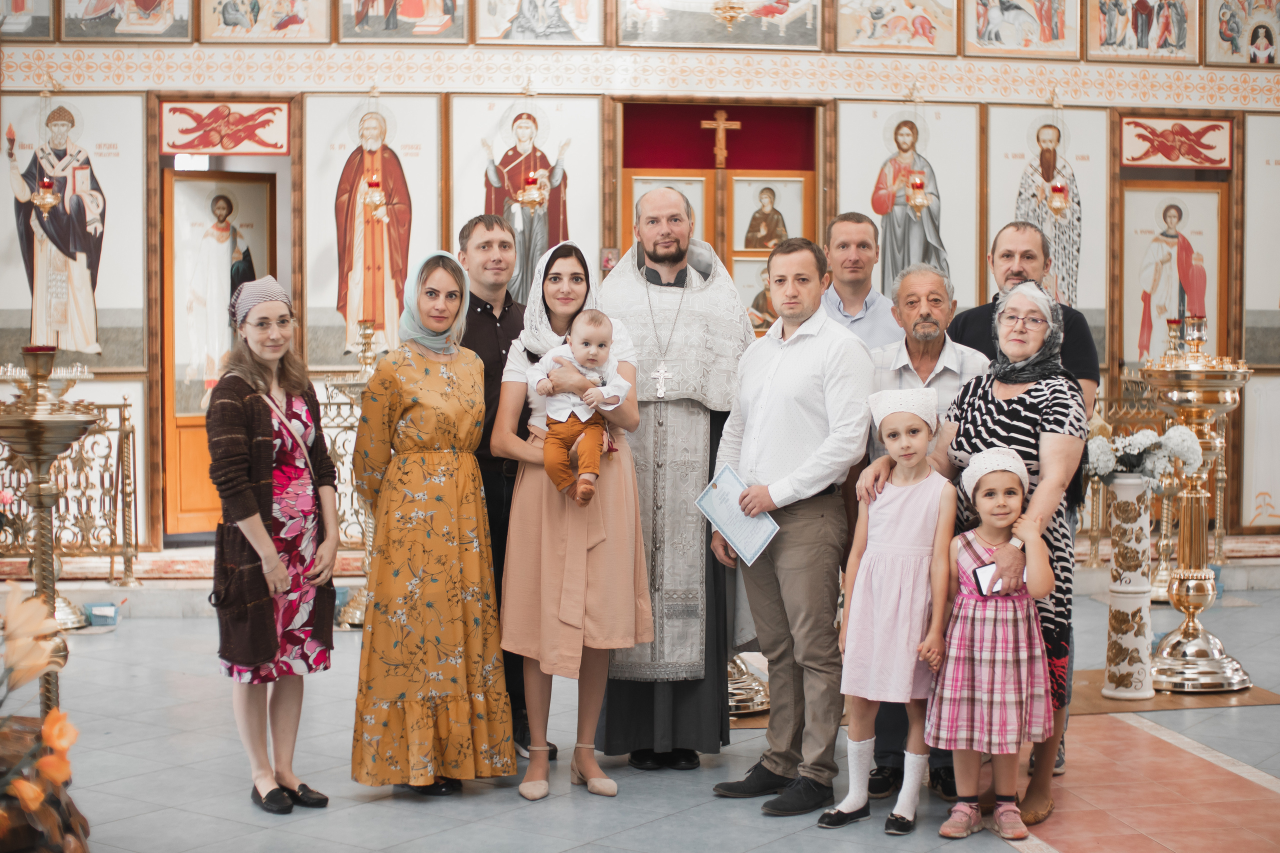 Крещение Ильи. Фотограф Елизавета Князева Сергиев Посад, Москва