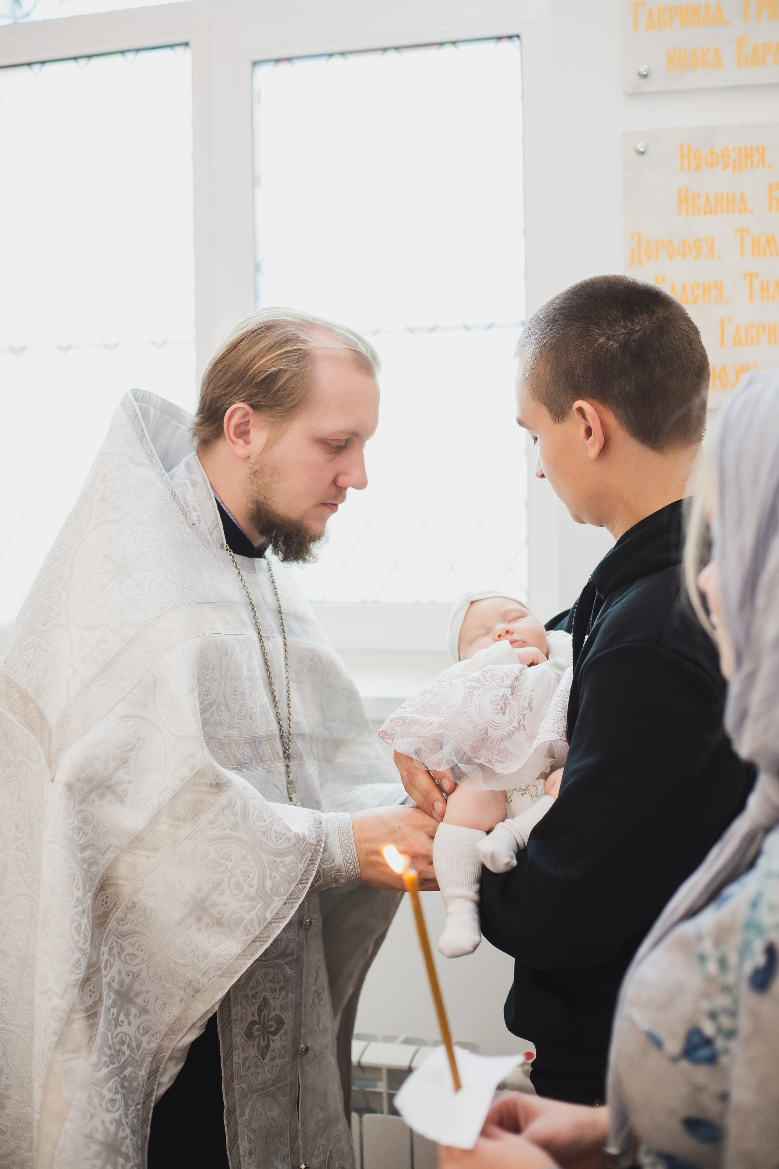 Крещение Виктории. Фотограф Елизавета Князева Сергиев Посад, Москва