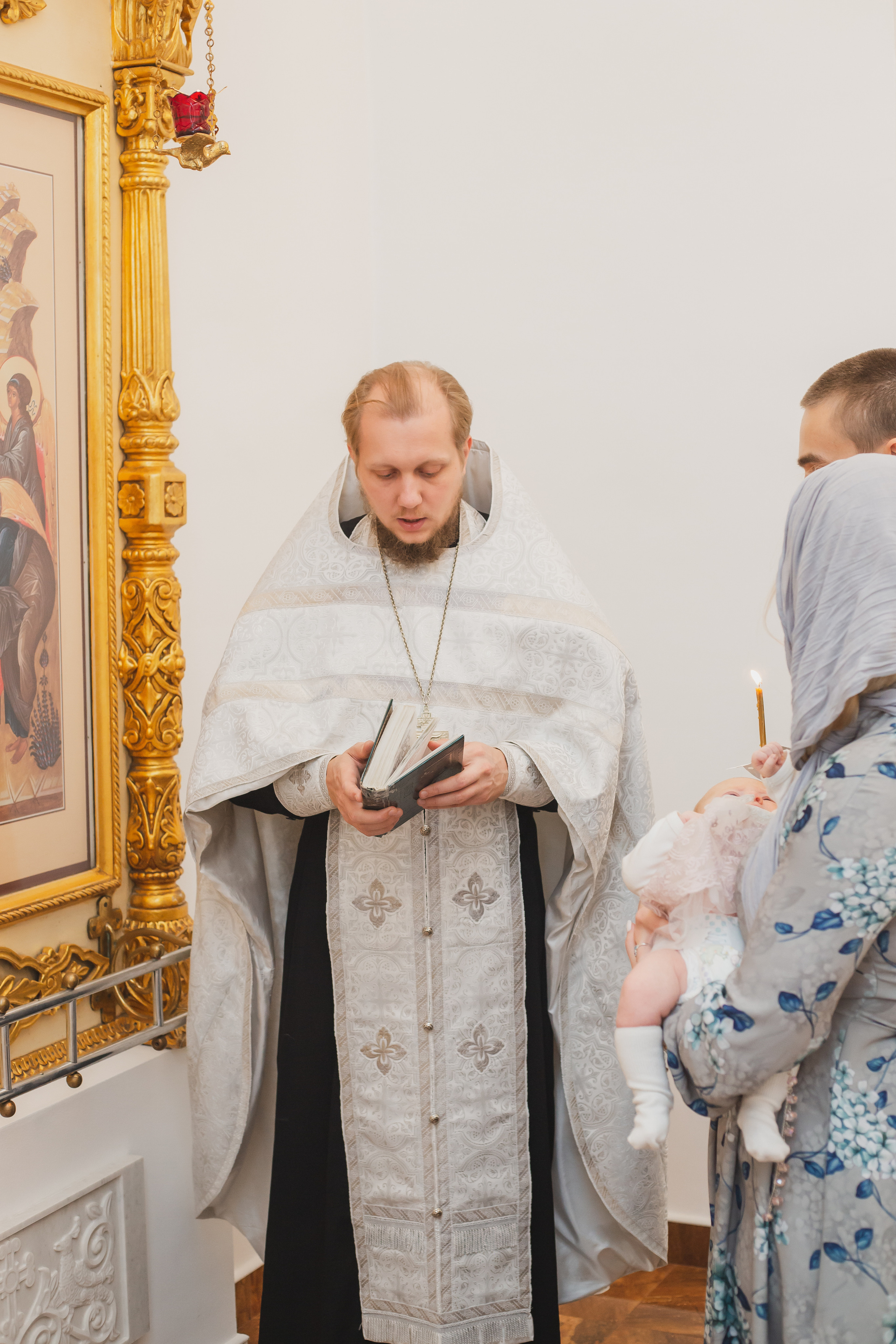 Крещение Виктории. Фотограф Елизавета Князева Сергиев Посад, Москва
