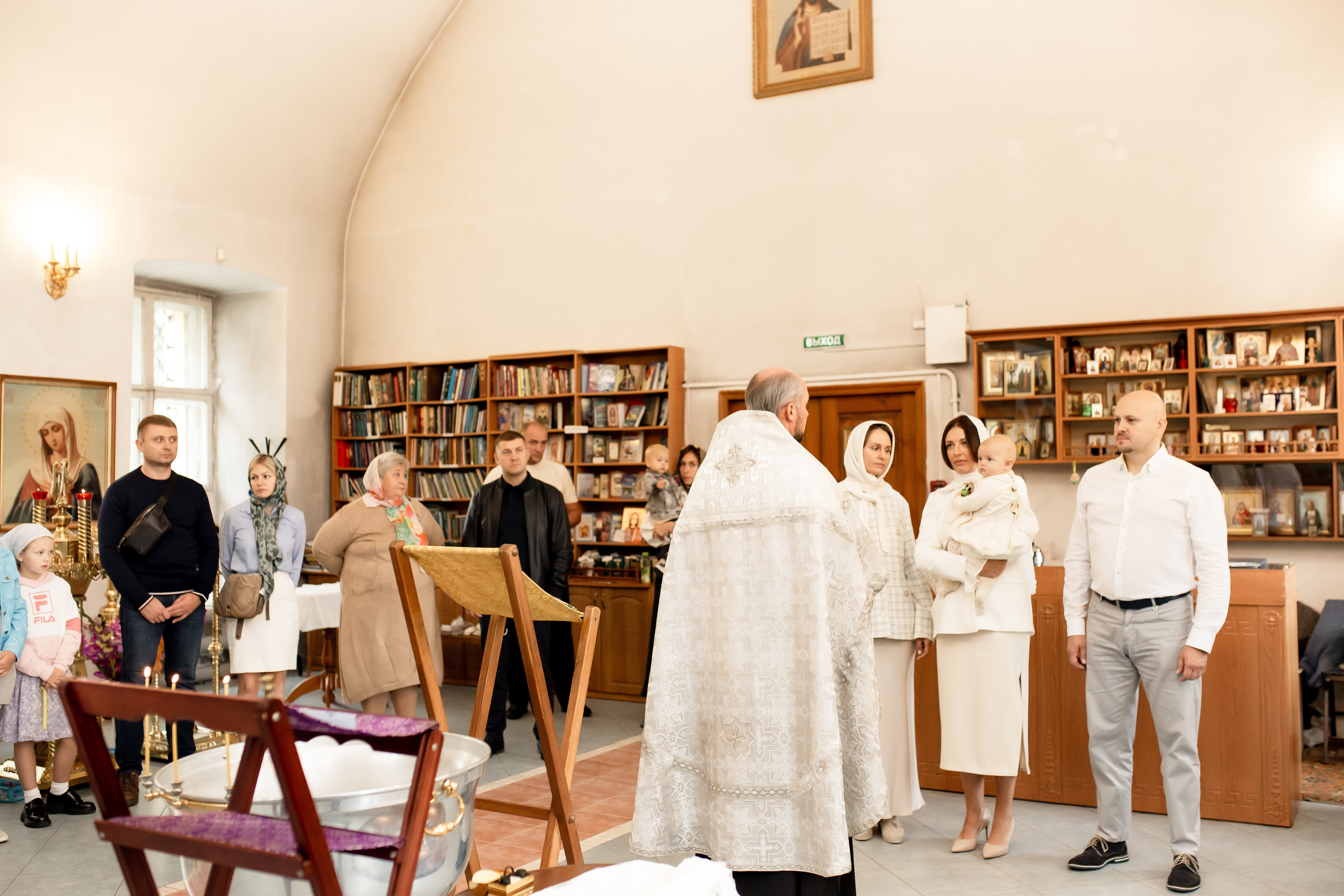 Крещение Вероники. Фотограф Елизавета Князева Сергиев Посад, Москва