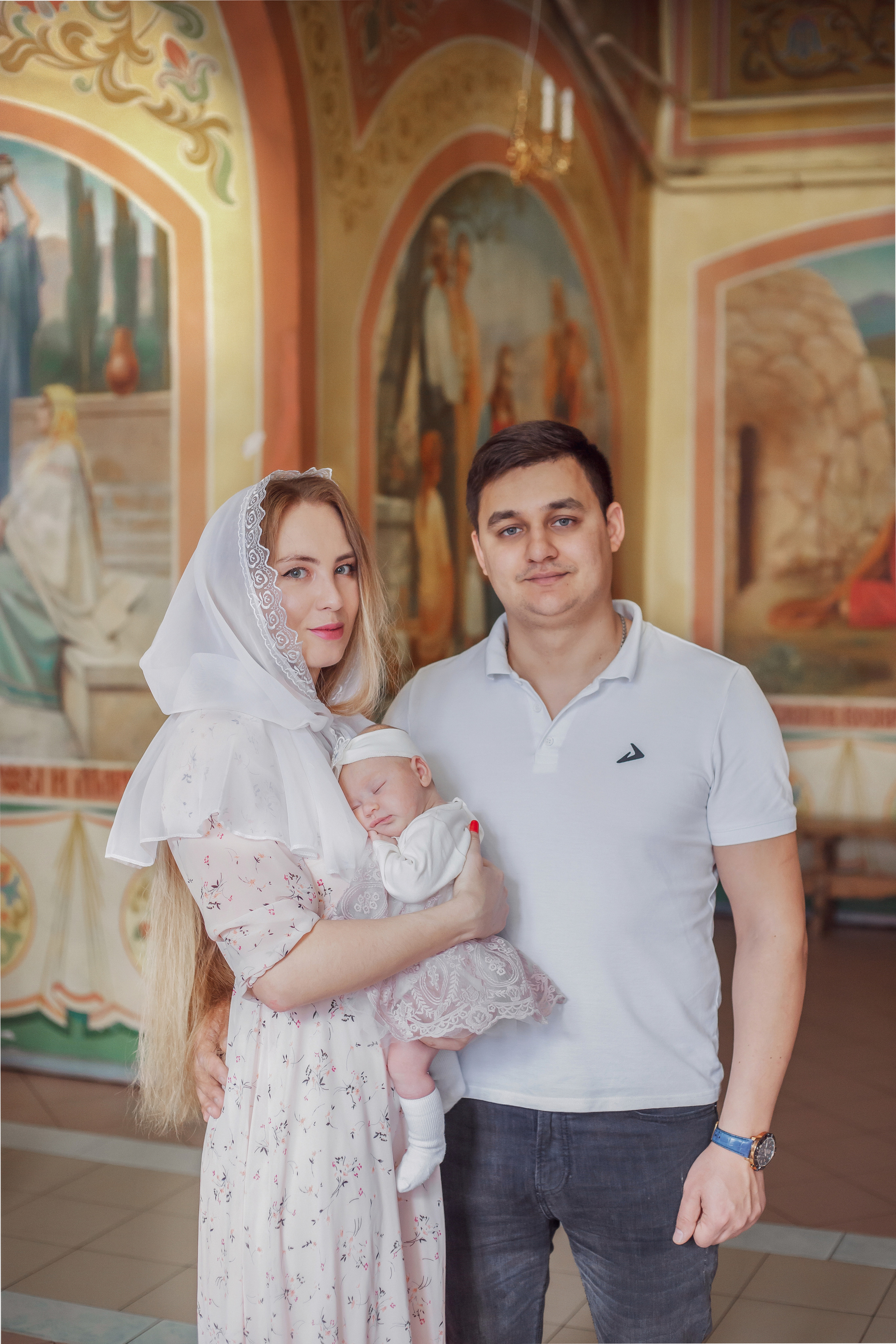 Крещение Виктории. Фотограф Елизавета Князева Сергиев Посад, Москва