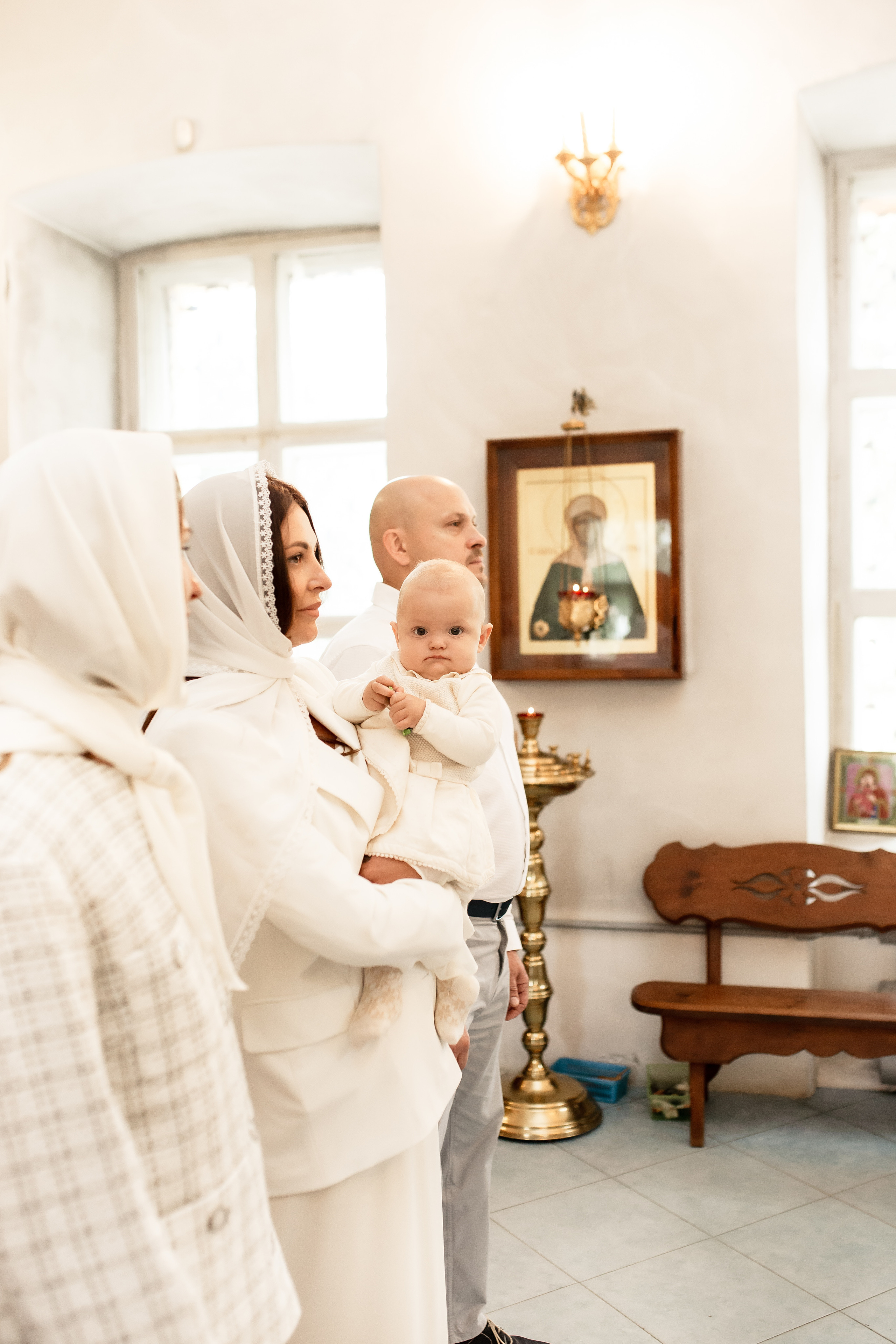 Крещение Вероники. Фотограф Елизавета Князева Сергиев Посад, Москва