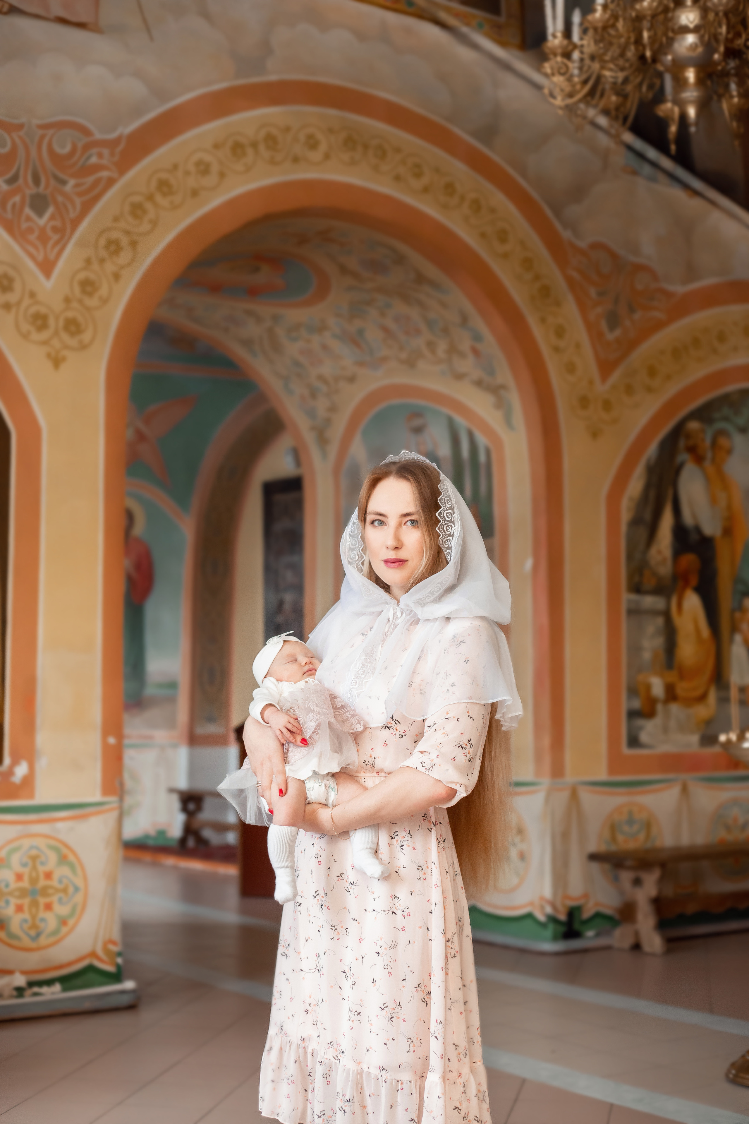 Крещение Виктории. Фотограф Елизавета Князева Сергиев Посад, Москва