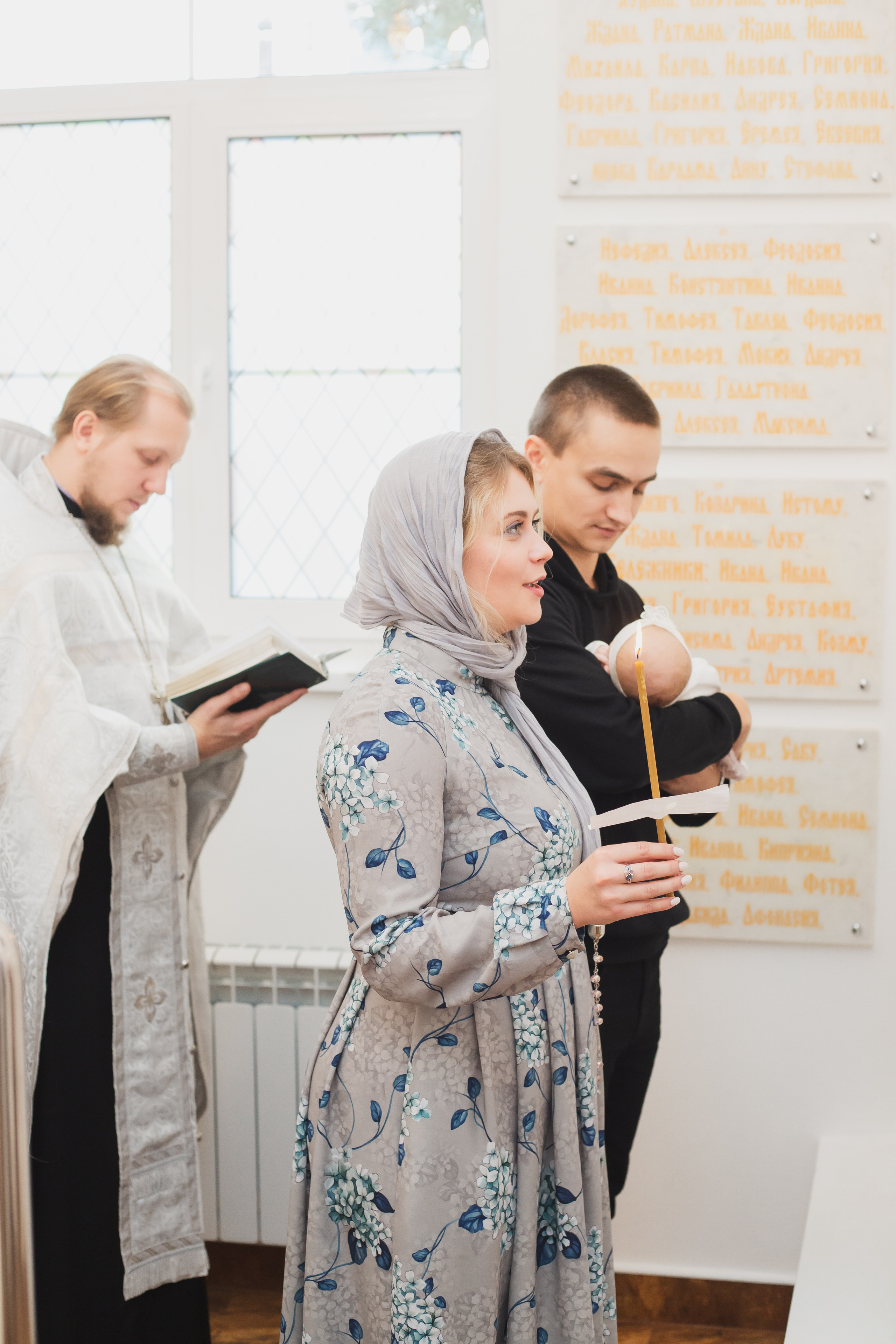 Крещение Виктории. Фотограф Елизавета Князева Сергиев Посад, Москва