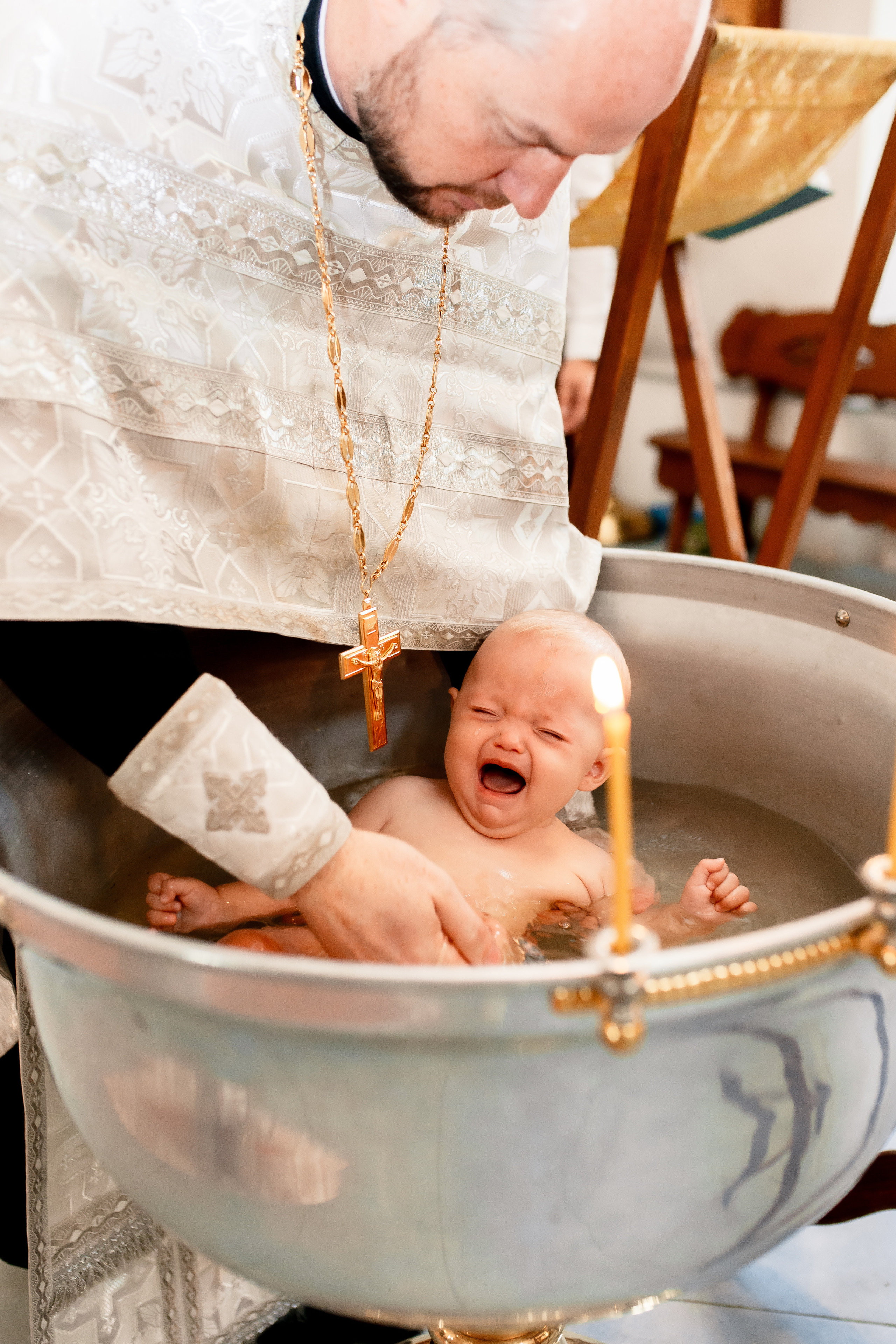 Крещение Вероники. Фотограф Елизавета Князева Сергиев Посад, Москва