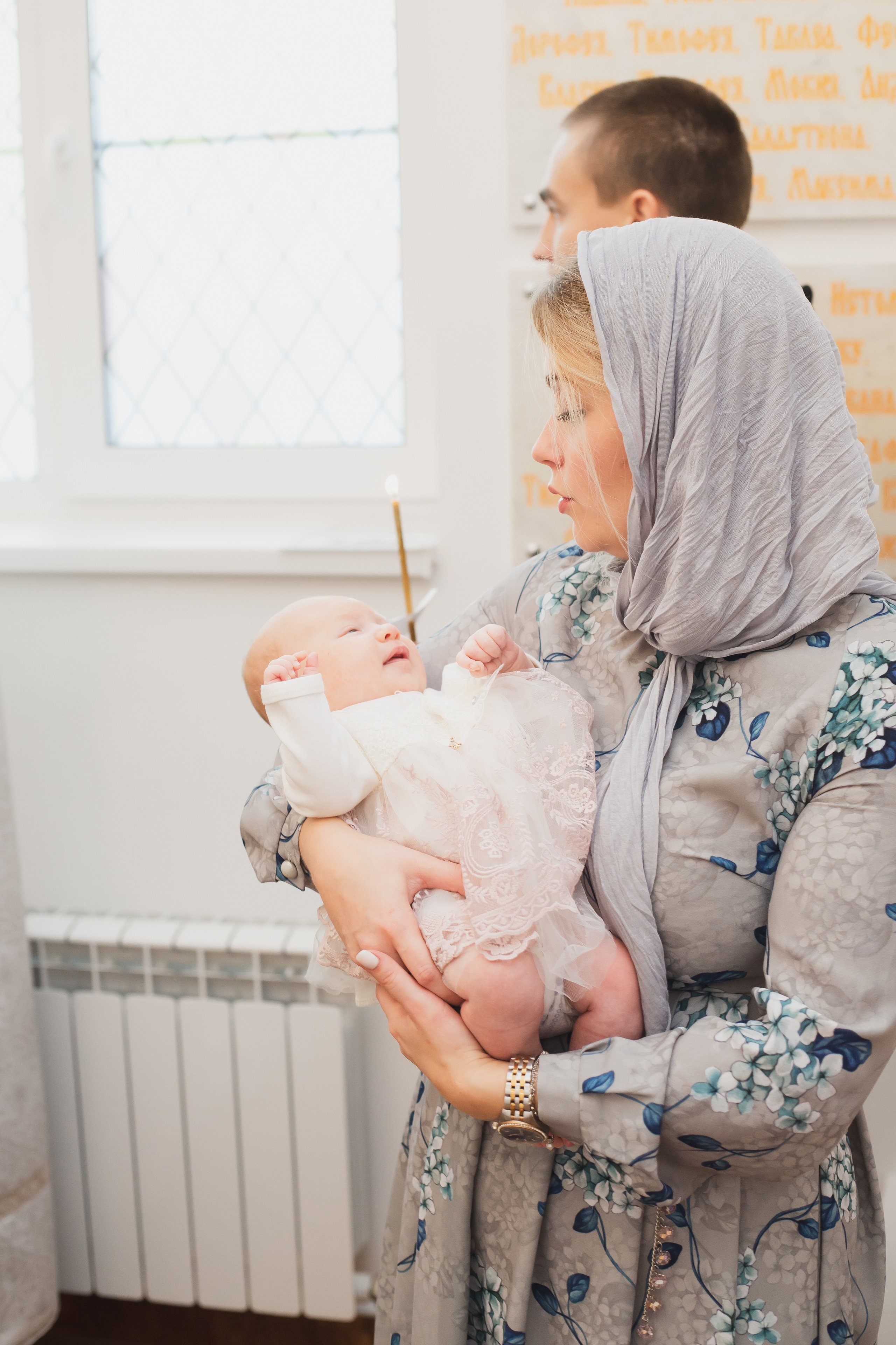 Крещение Виктории. Фотограф Елизавета Князева Сергиев Посад, Москва