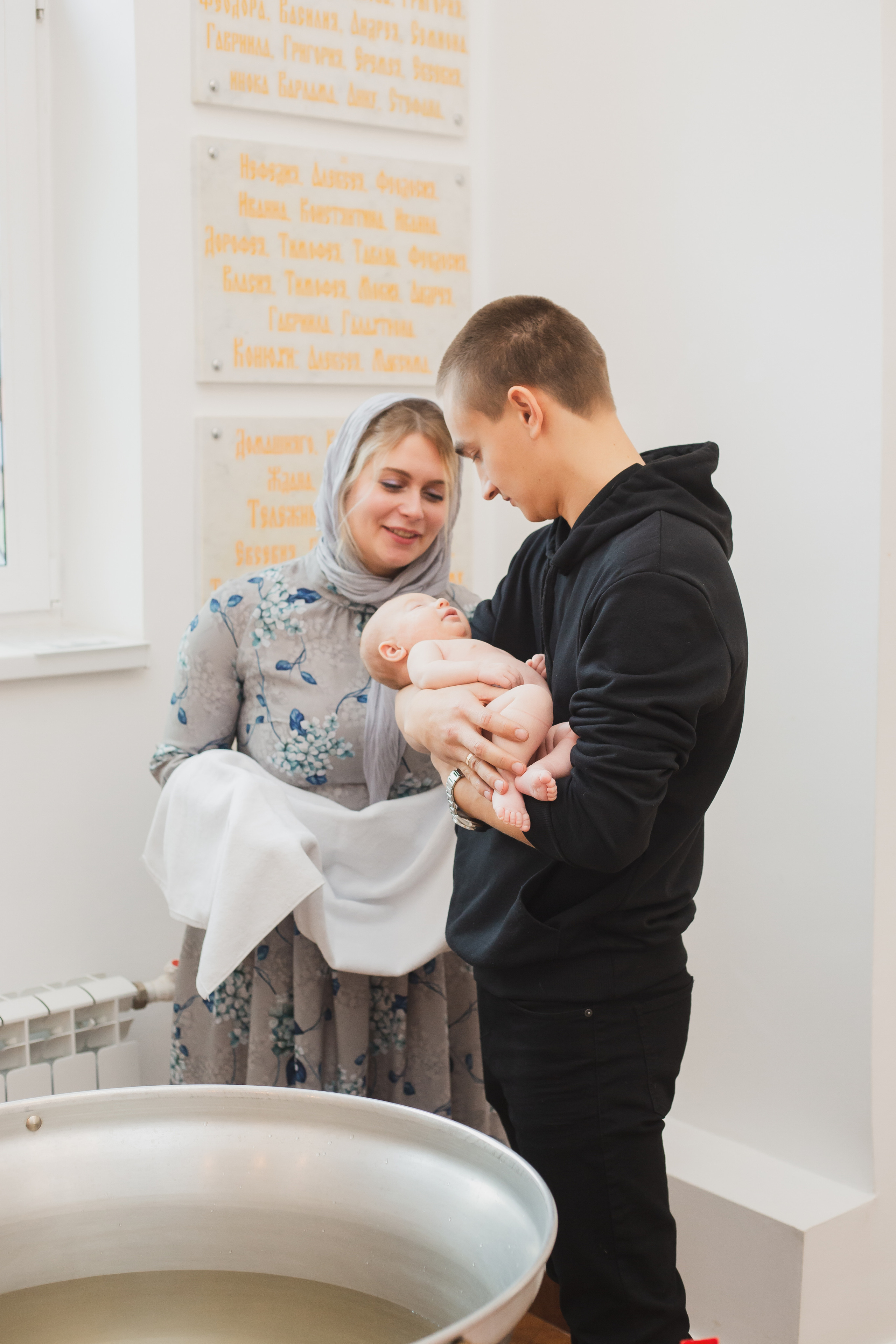 Крещение Виктории. Фотограф Елизавета Князева Сергиев Посад, Москва