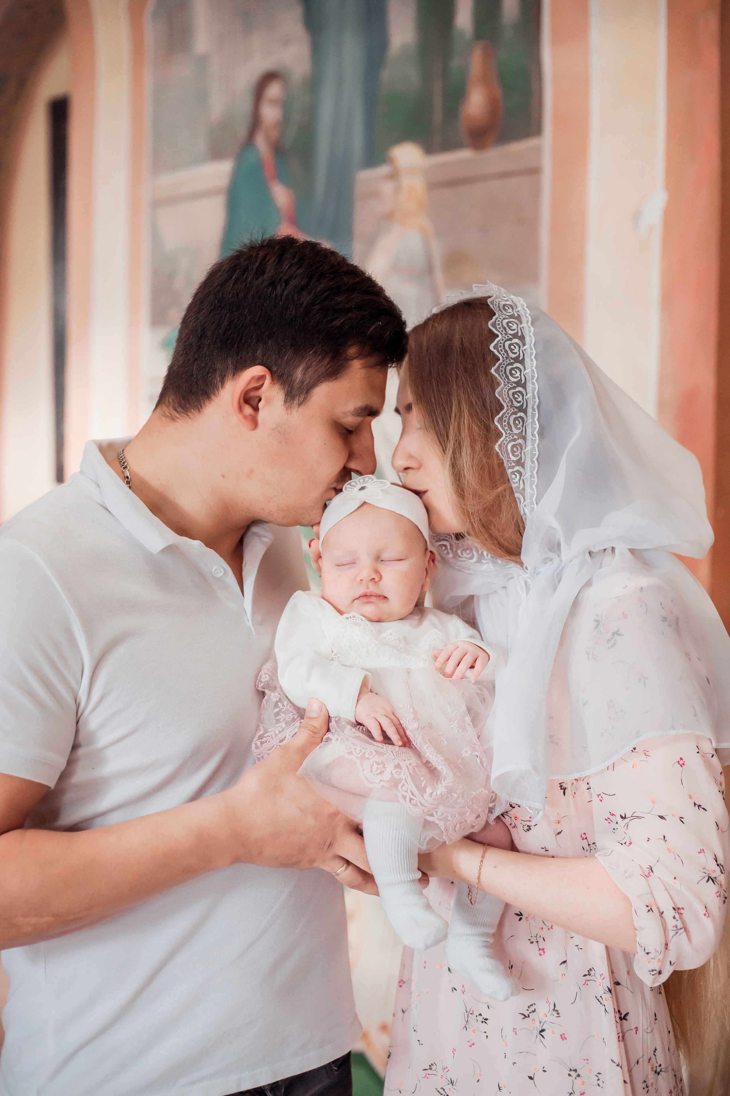 Крещение Виктории. Фотограф Елизавета Князева Сергиев Посад, Москва