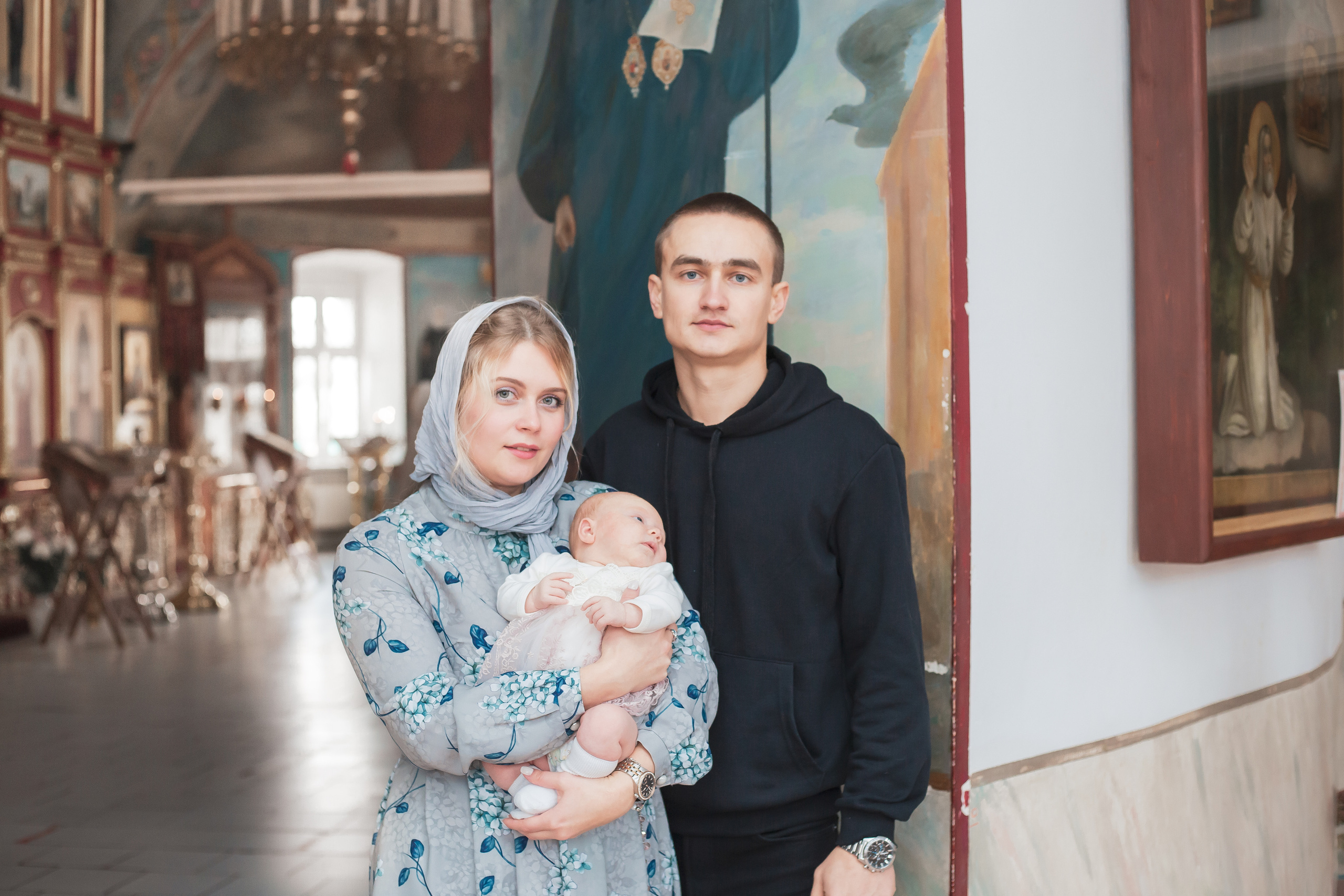 Крещение Виктории. Фотограф Елизавета Князева Сергиев Посад, Москва