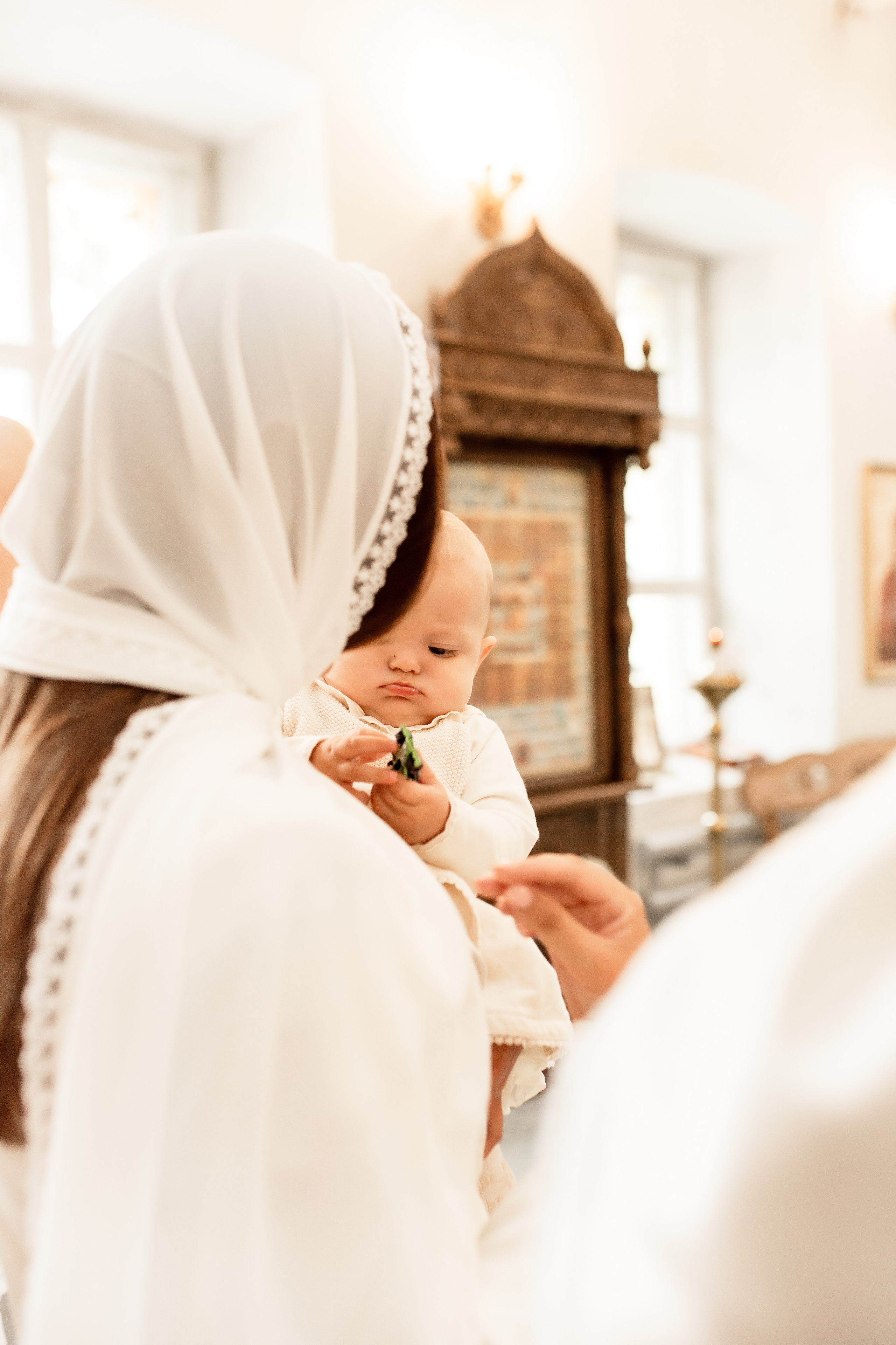 Крещение Вероники. Фотограф Елизавета Князева Сергиев Посад, Москва