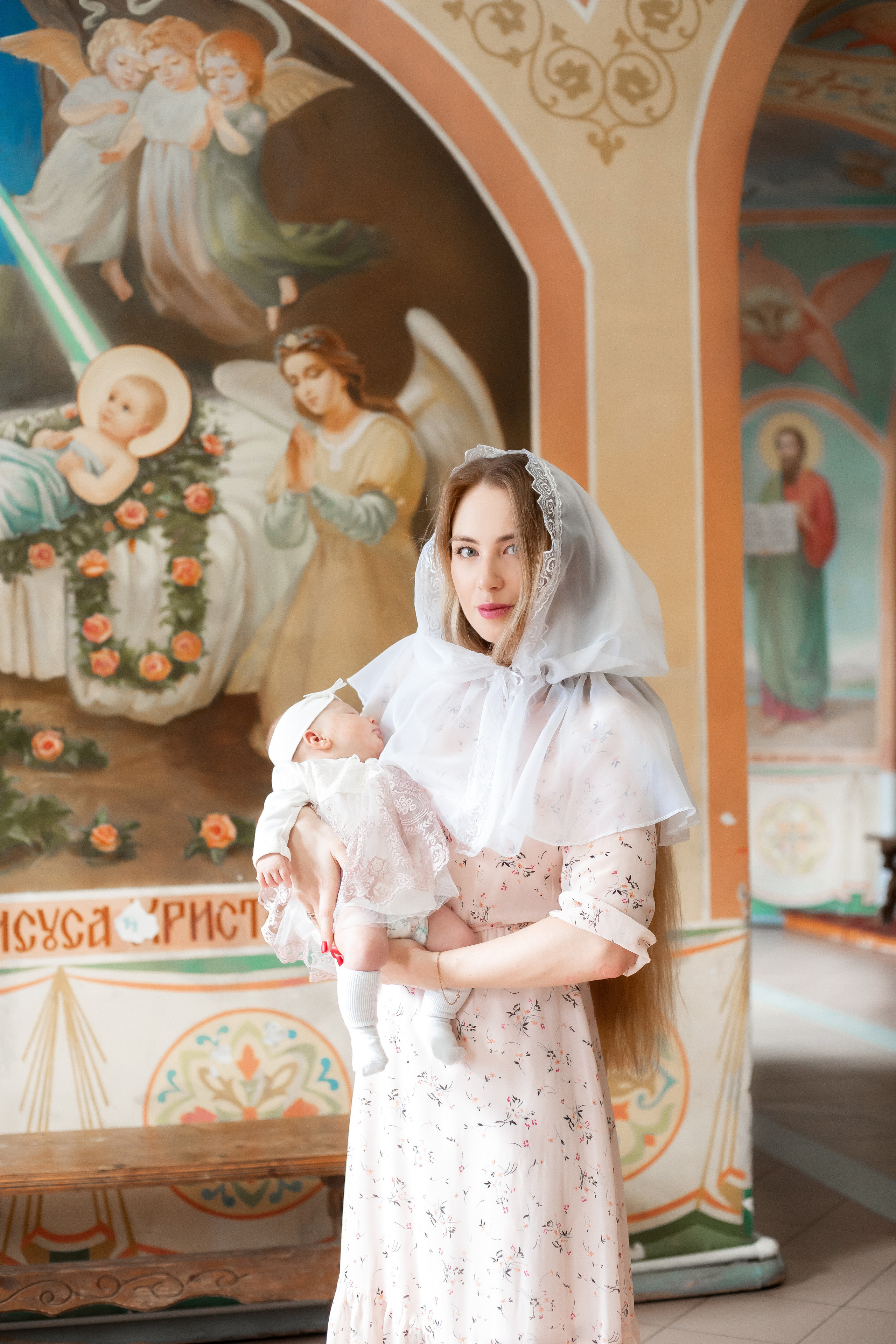 Крещение Виктории. Фотограф Елизавета Князева Сергиев Посад, Москва