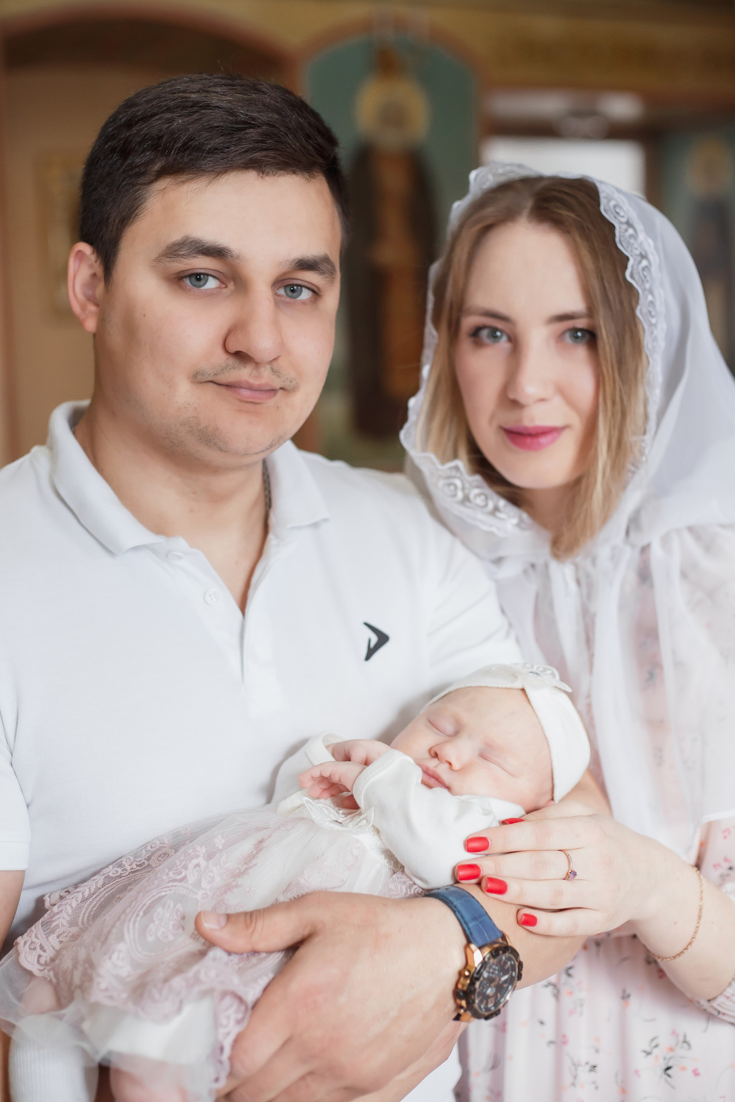 Крещение Виктории. Фотограф Елизавета Князева Сергиев Посад, Москва