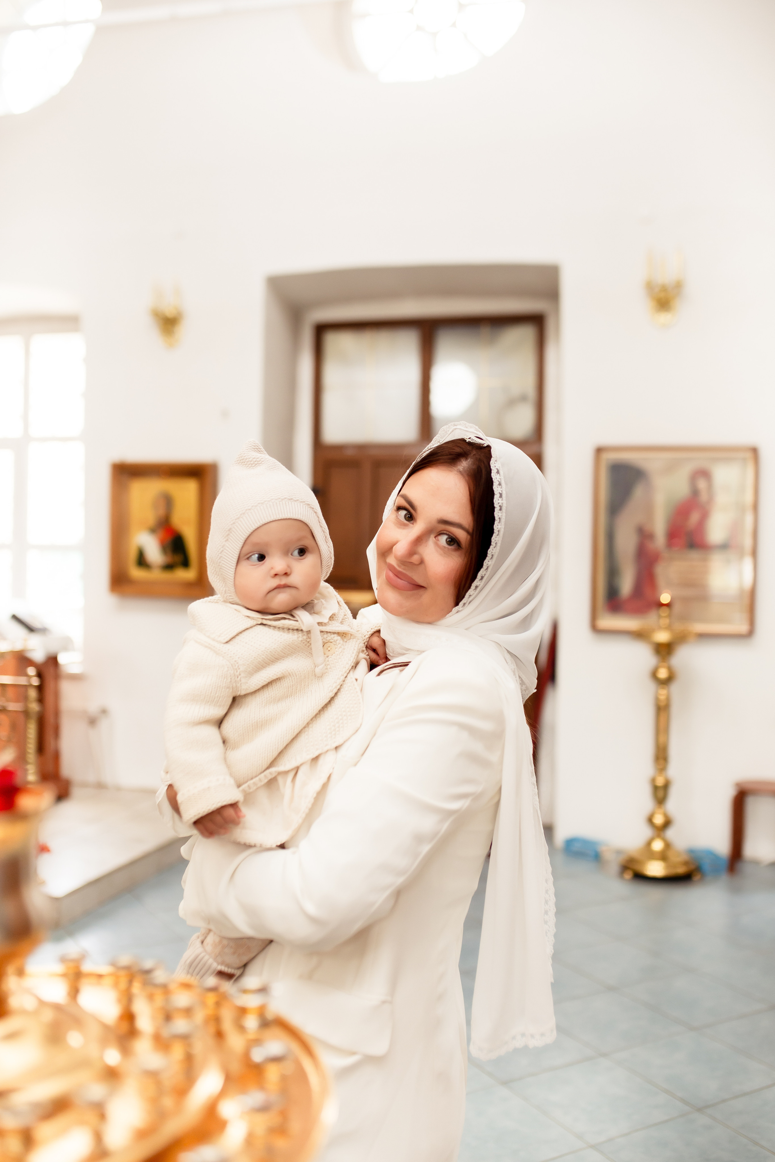 Крещение Вероники. Фотограф Елизавета Князева Сергиев Посад, Москва