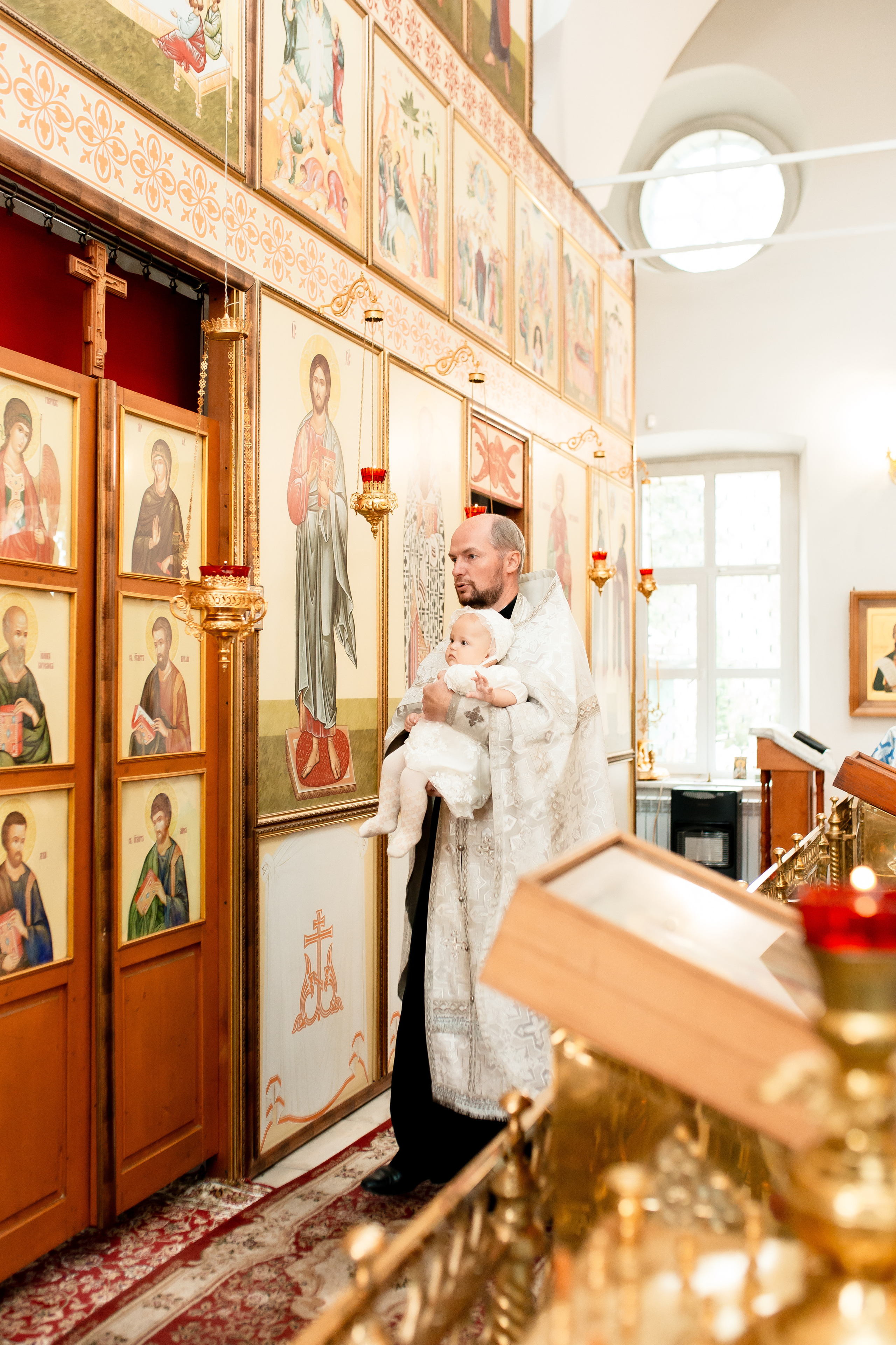 Крещение Вероники. Фотограф Елизавета Князева Сергиев Посад, Москва