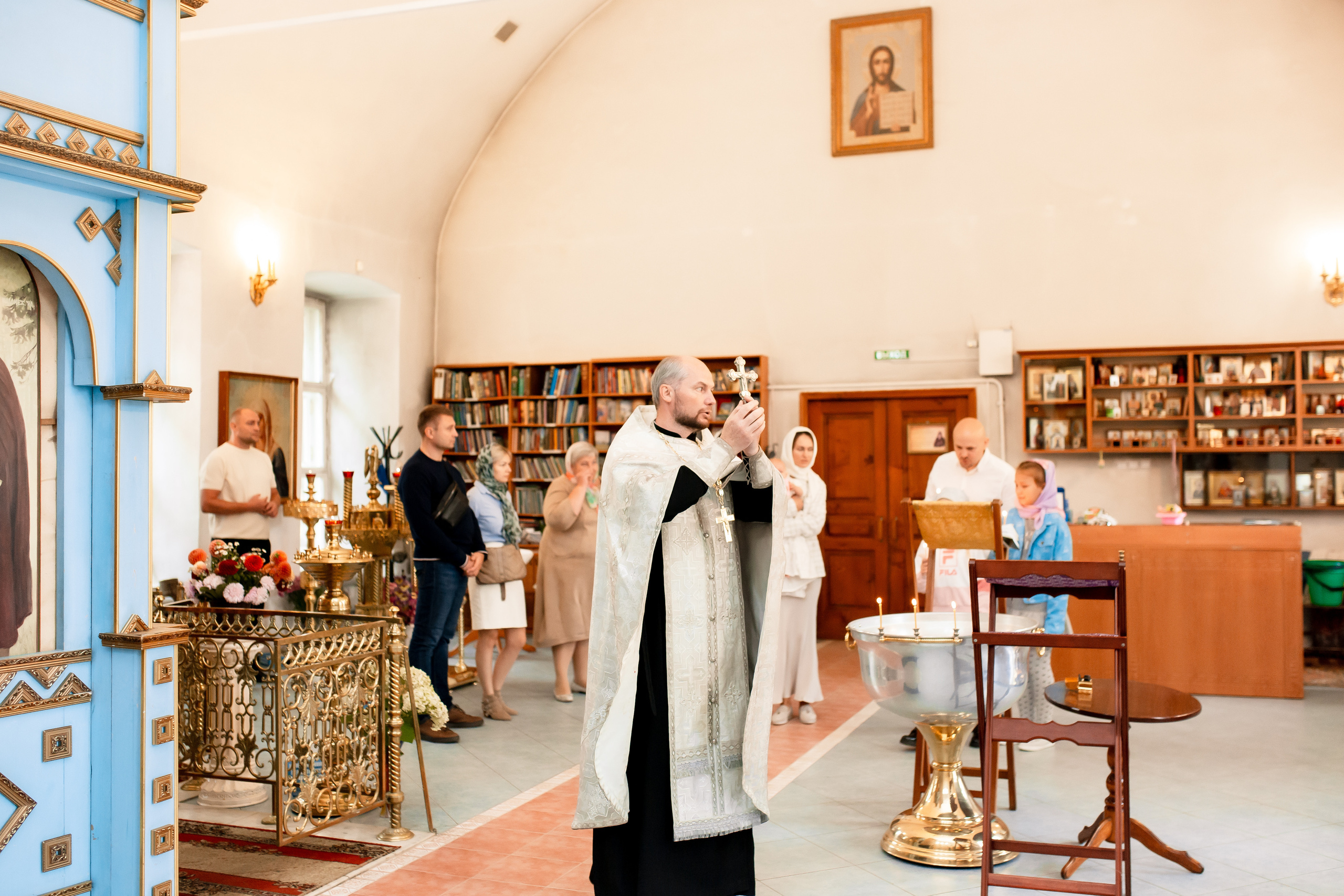Крещение Вероники. Фотограф Елизавета Князева Сергиев Посад, Москва