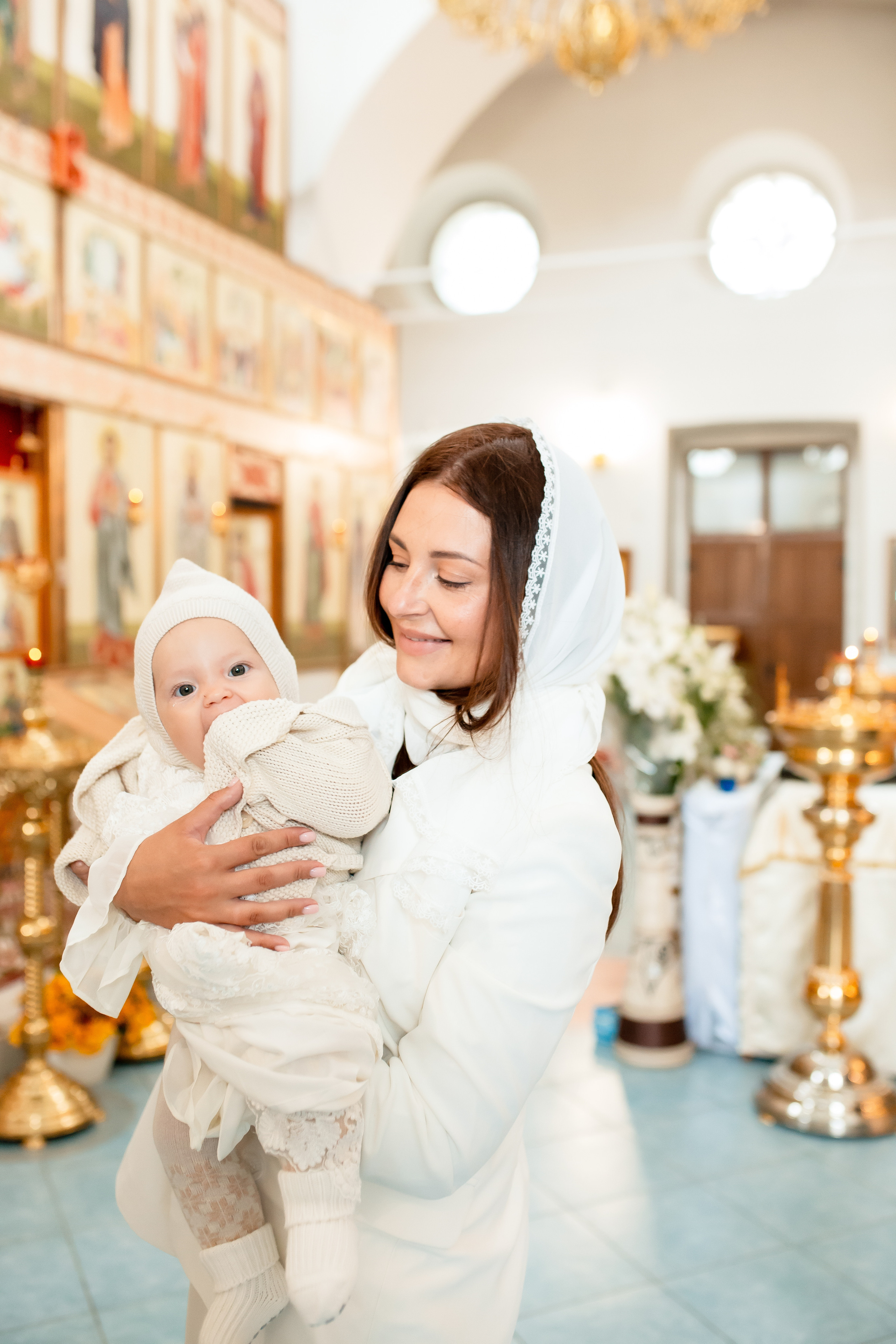 Крещение Вероники. Фотограф Елизавета Князева Сергиев Посад, Москва
