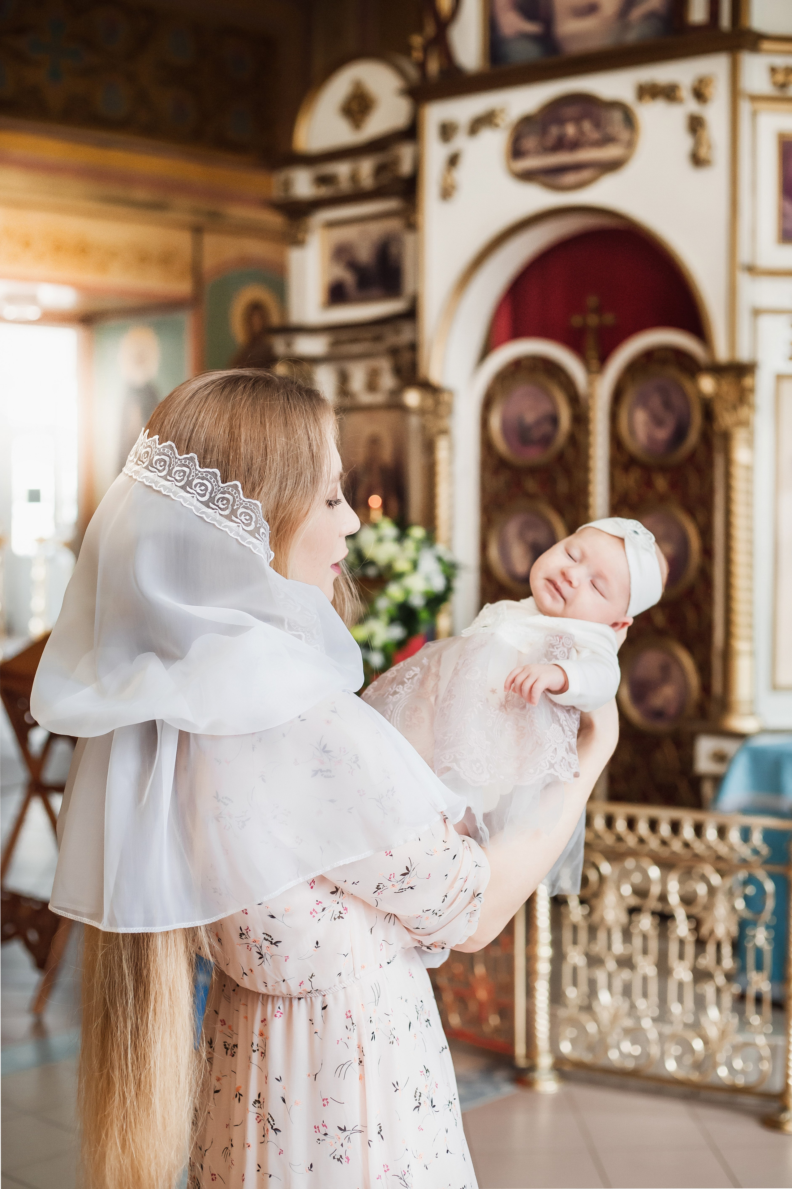 Крещение Виктории. Фотограф Елизавета Князева Сергиев Посад, Москва