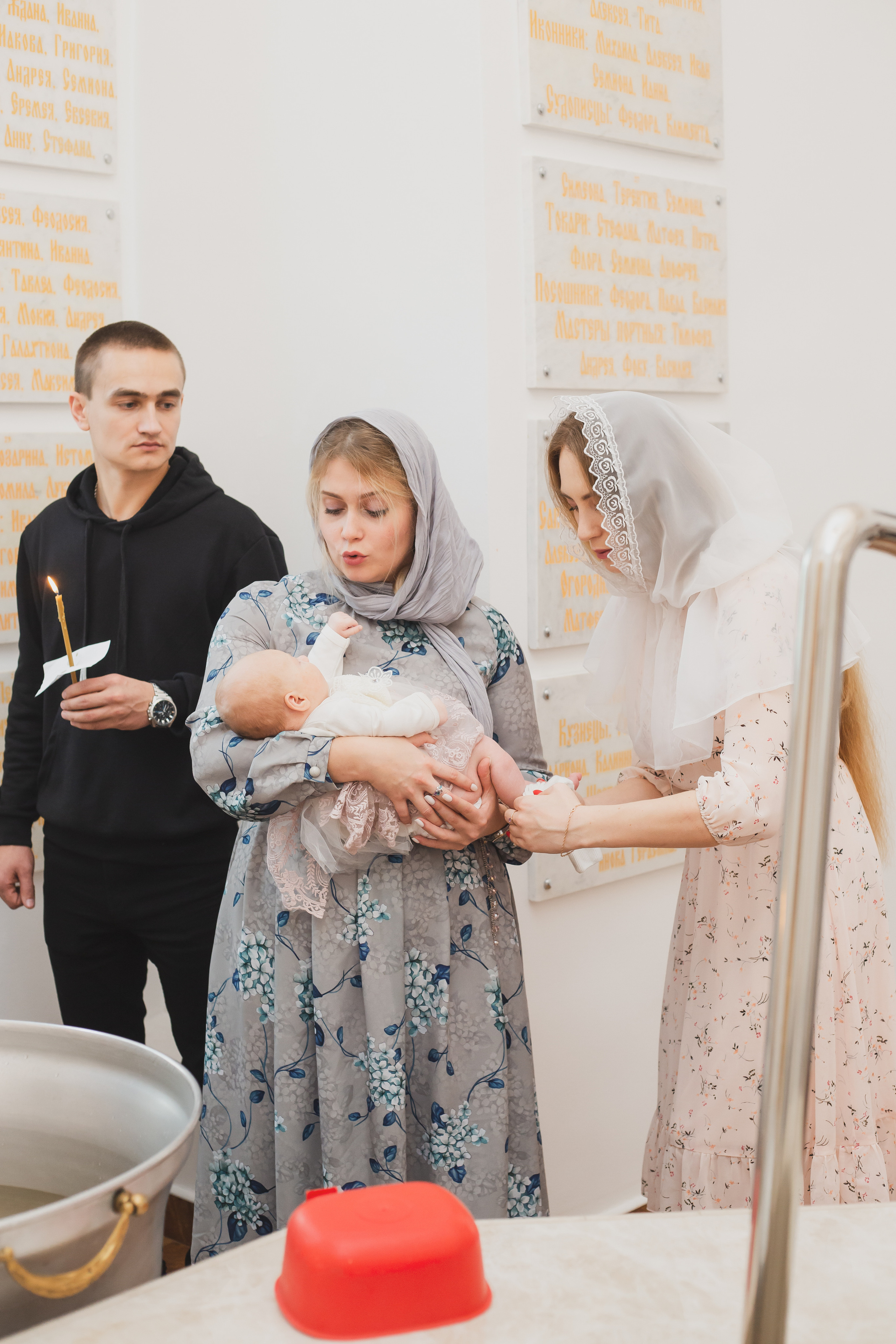 Крещение Виктории. Фотограф Елизавета Князева Сергиев Посад, Москва