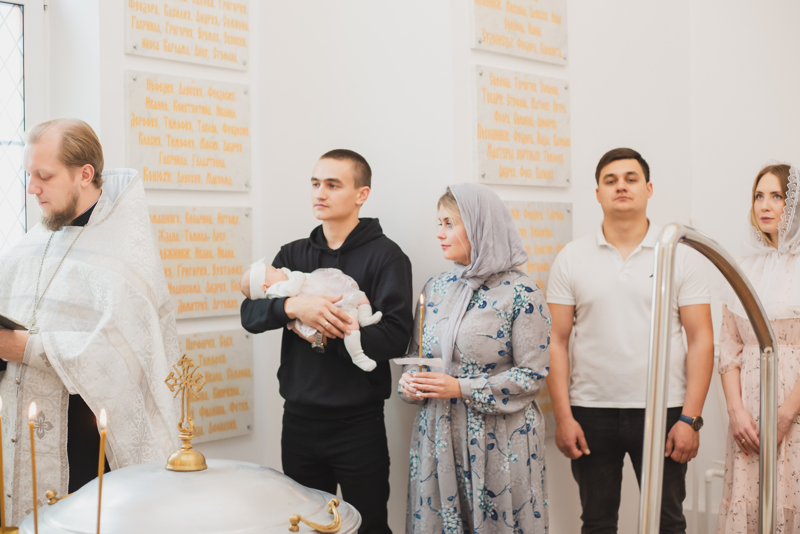 Крещение Виктории. Фотограф Елизавета Князева Сергиев Посад, Москва