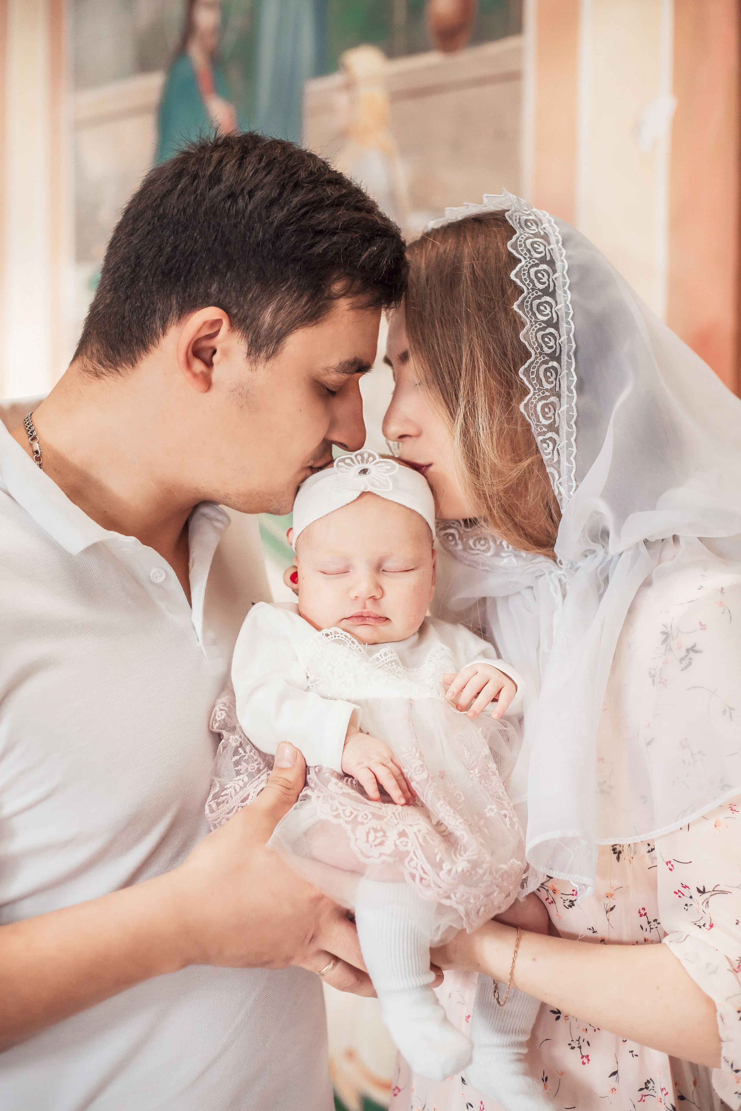 Крещение Виктории. Фотограф Елизавета Князева Сергиев Посад, Москва