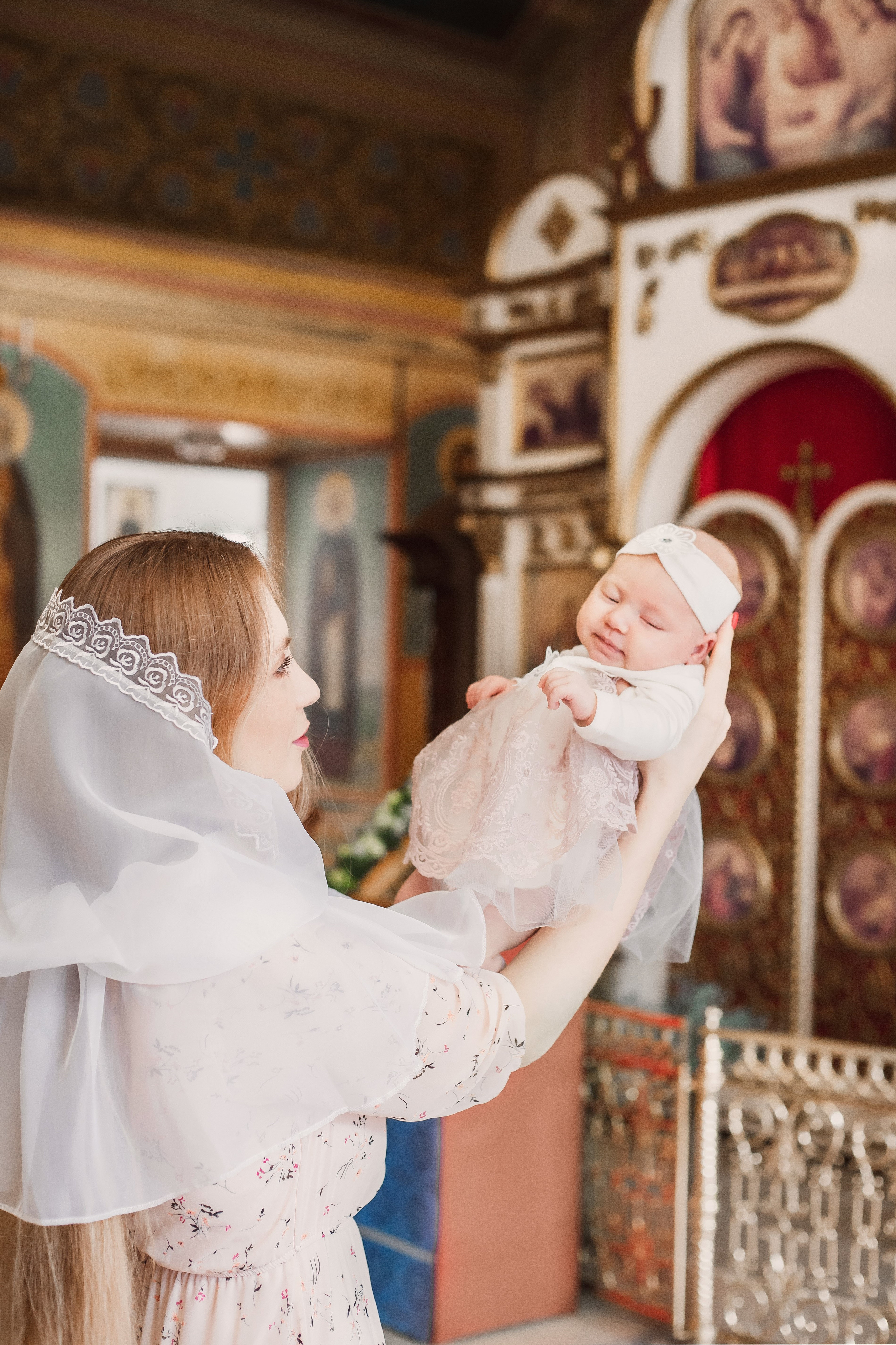 Крещение Виктории. Фотограф Елизавета Князева Сергиев Посад, Москва