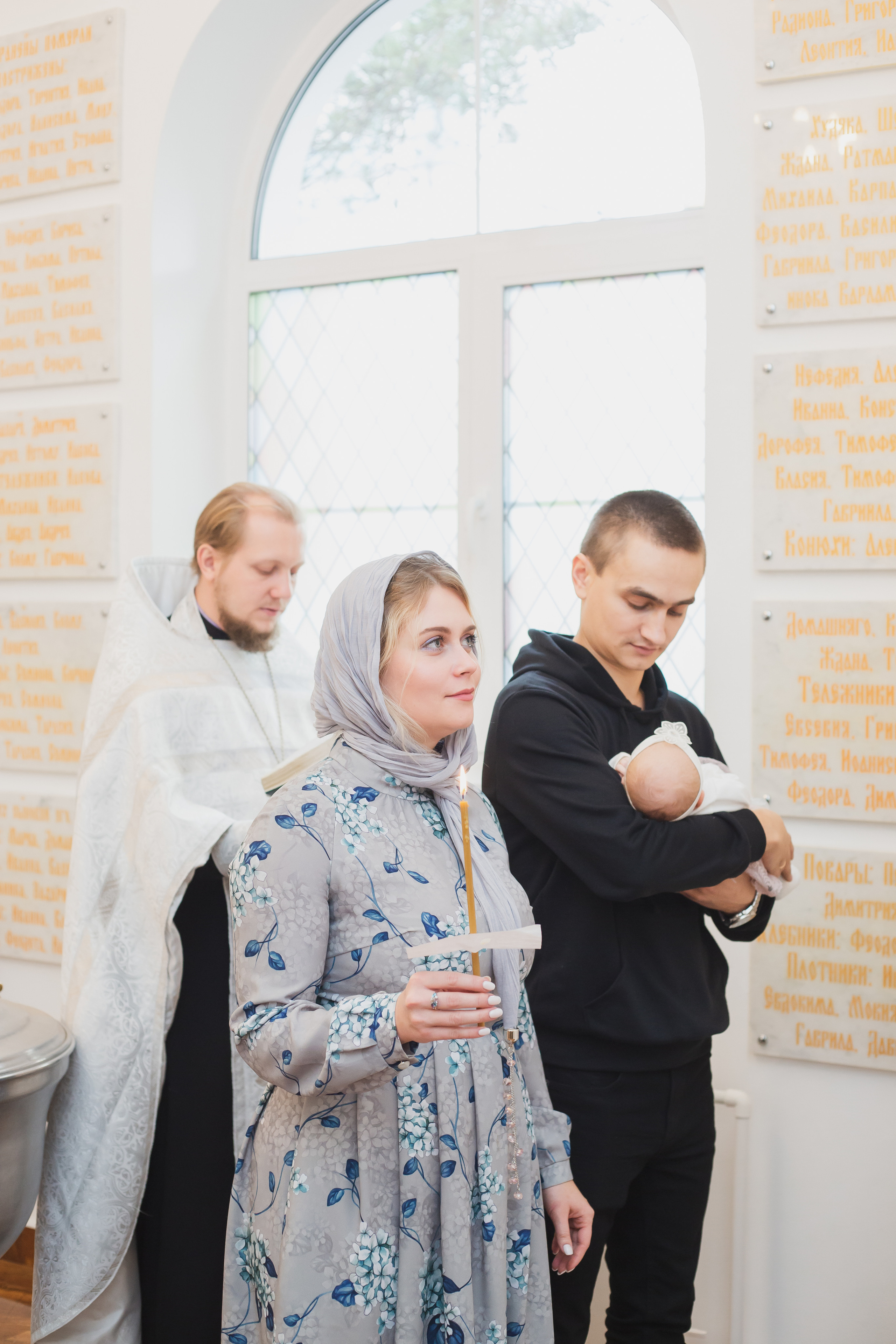 Крещение Виктории. Фотограф Елизавета Князева Сергиев Посад, Москва