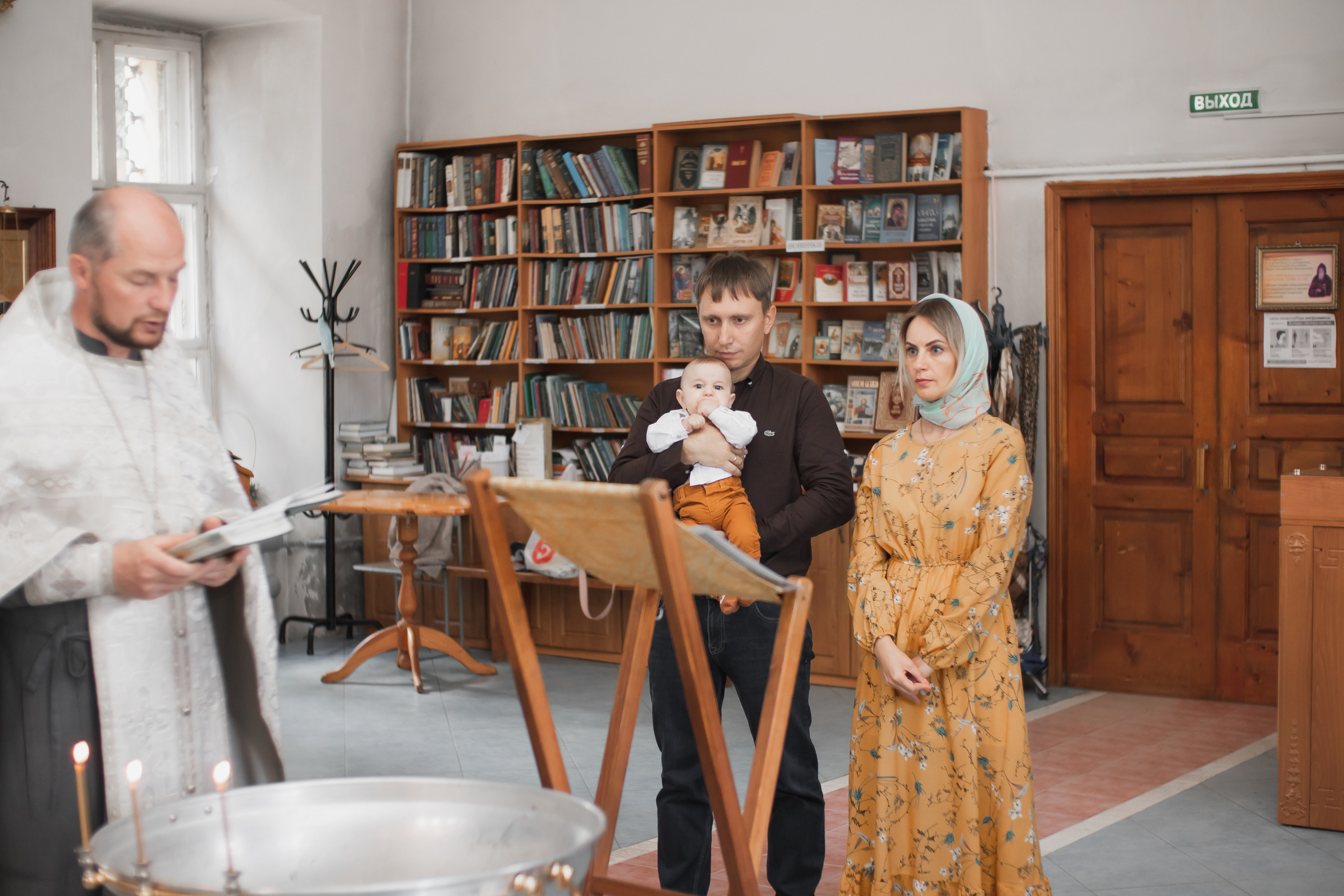 Крещение Ильи. Фотограф Елизавета Князева Сергиев Посад, Москва