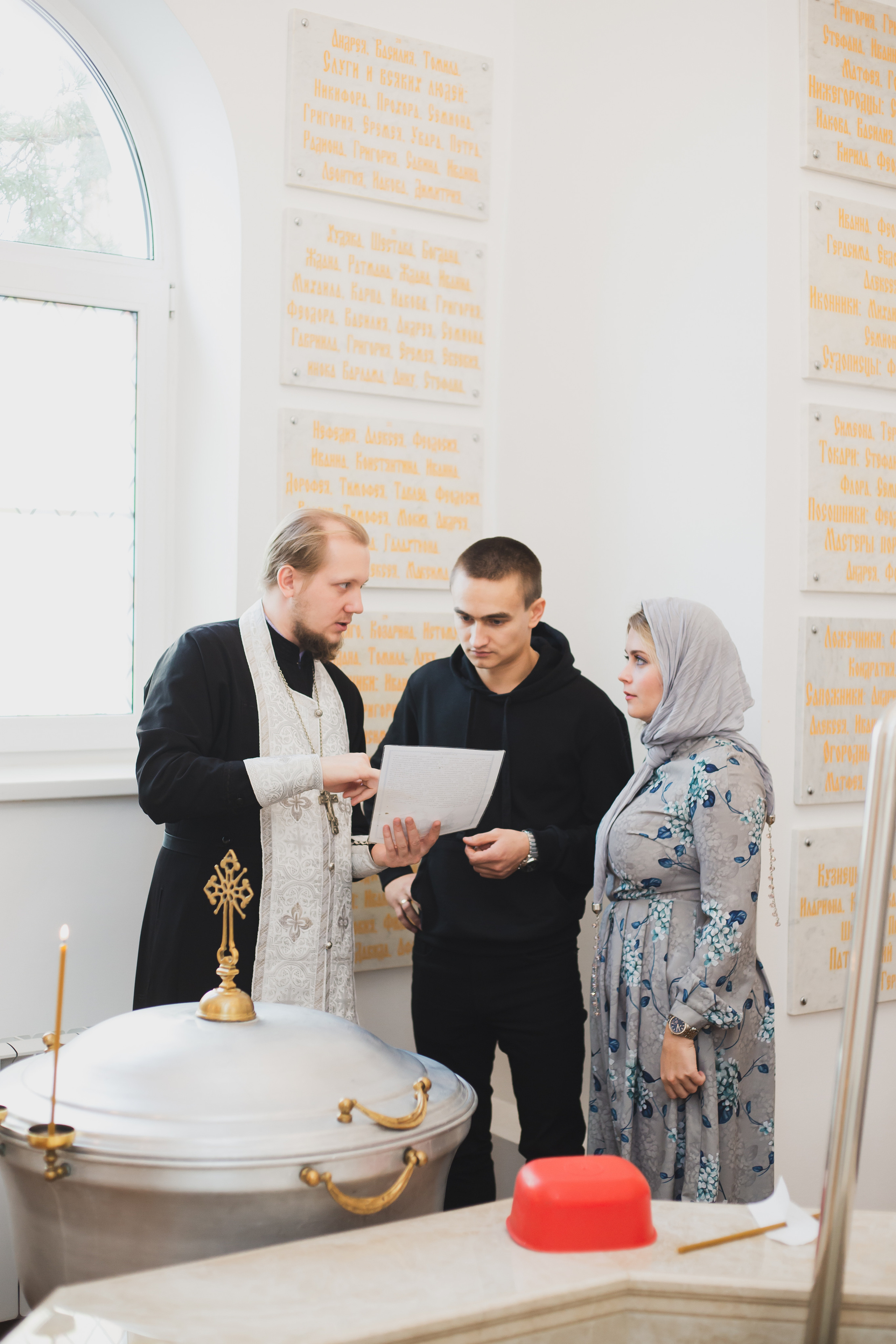Крещение Виктории. Фотограф Елизавета Князева Сергиев Посад, Москва