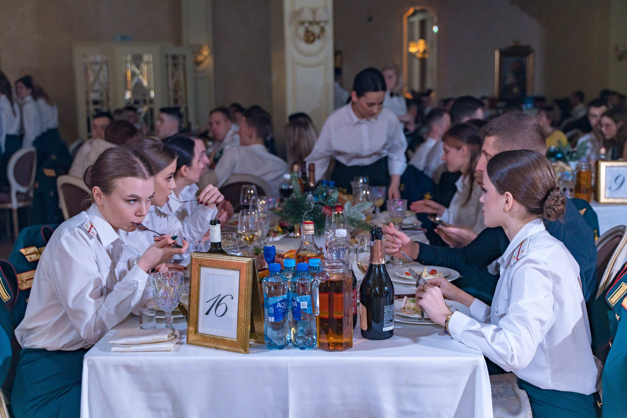 Фотосъемка выпуска военной академии и вручение дипломов